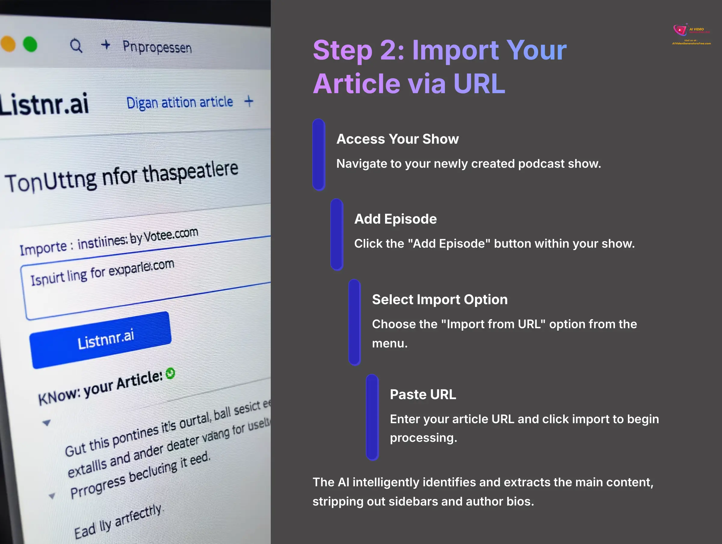 9_Step-2-Import-Your-Article-via-URL_AI-video-generators-free_aivideogeneratorsfree.com_