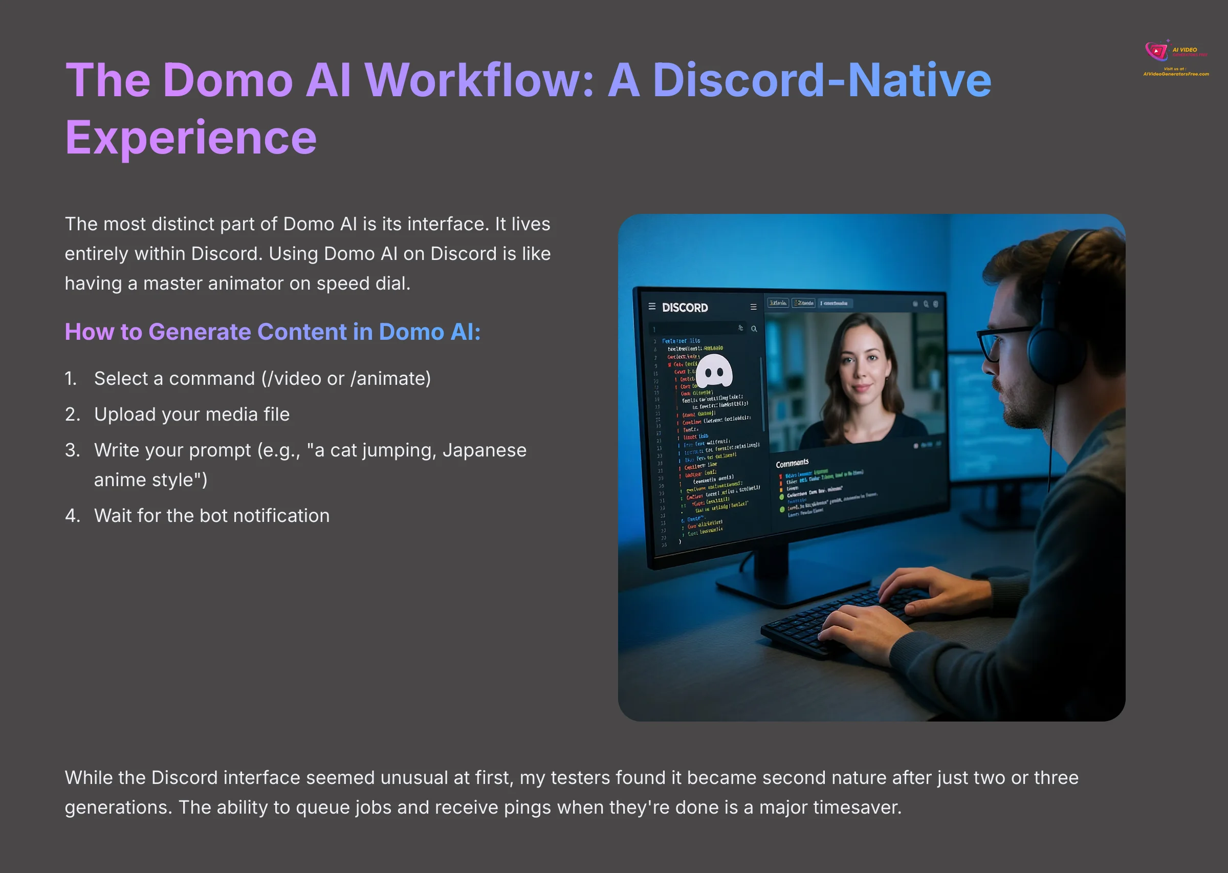 9_The-Domo-AI-Workflow-A-Discord-Native-Experience_AI-video-generators-free_aivideogeneratorsfree.com_