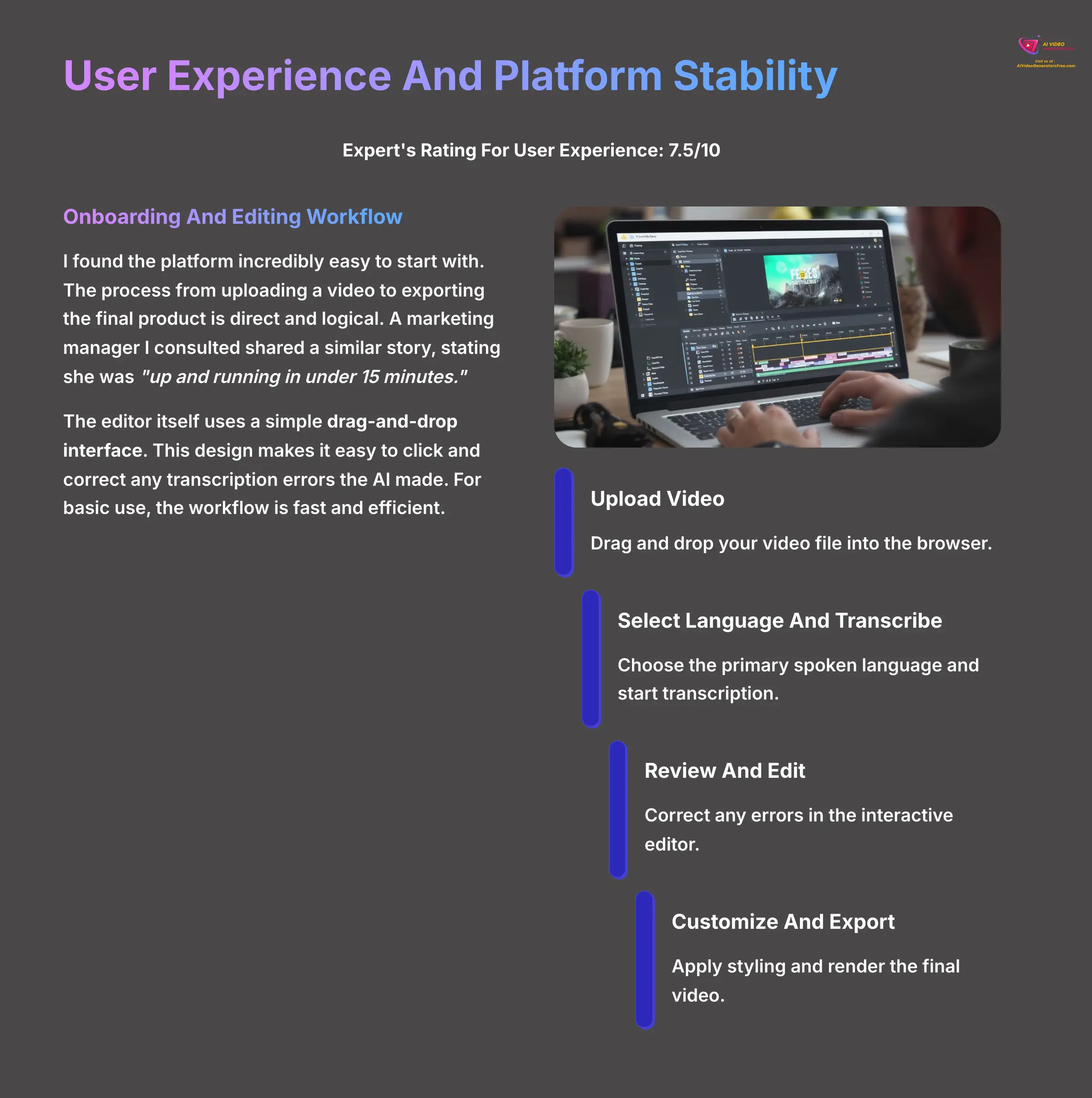 User Experience And Platform Stability