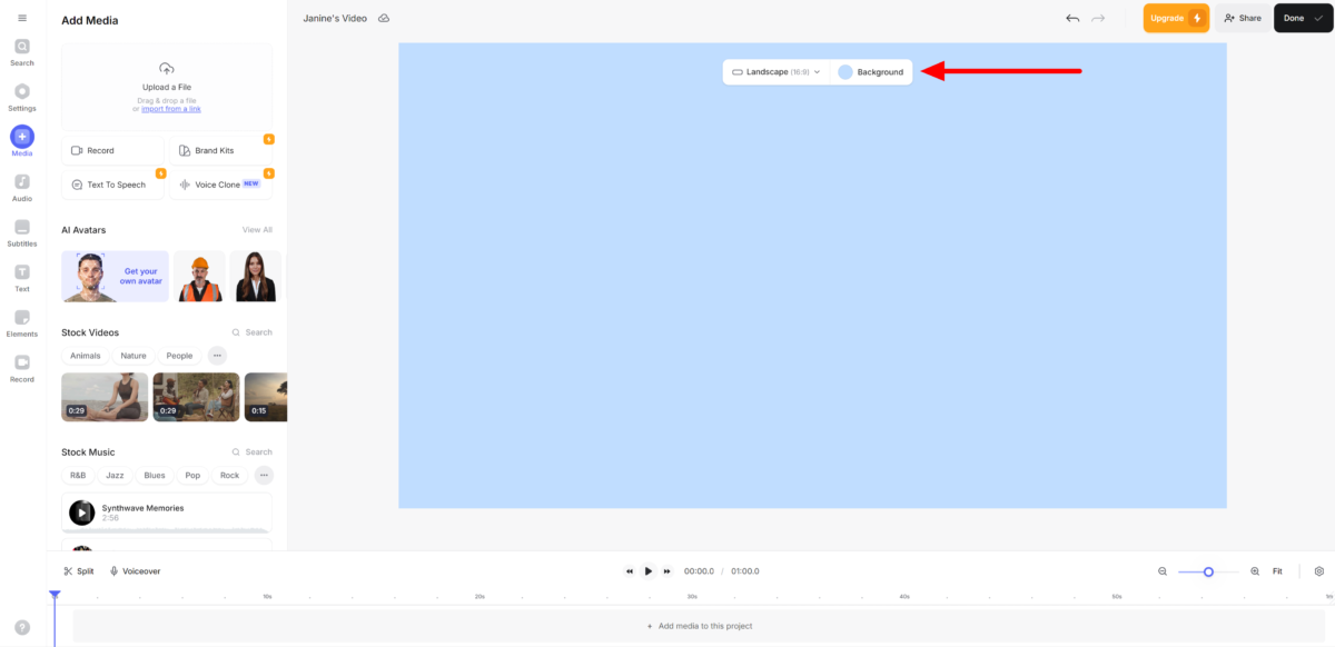 Social media content creation with VEED