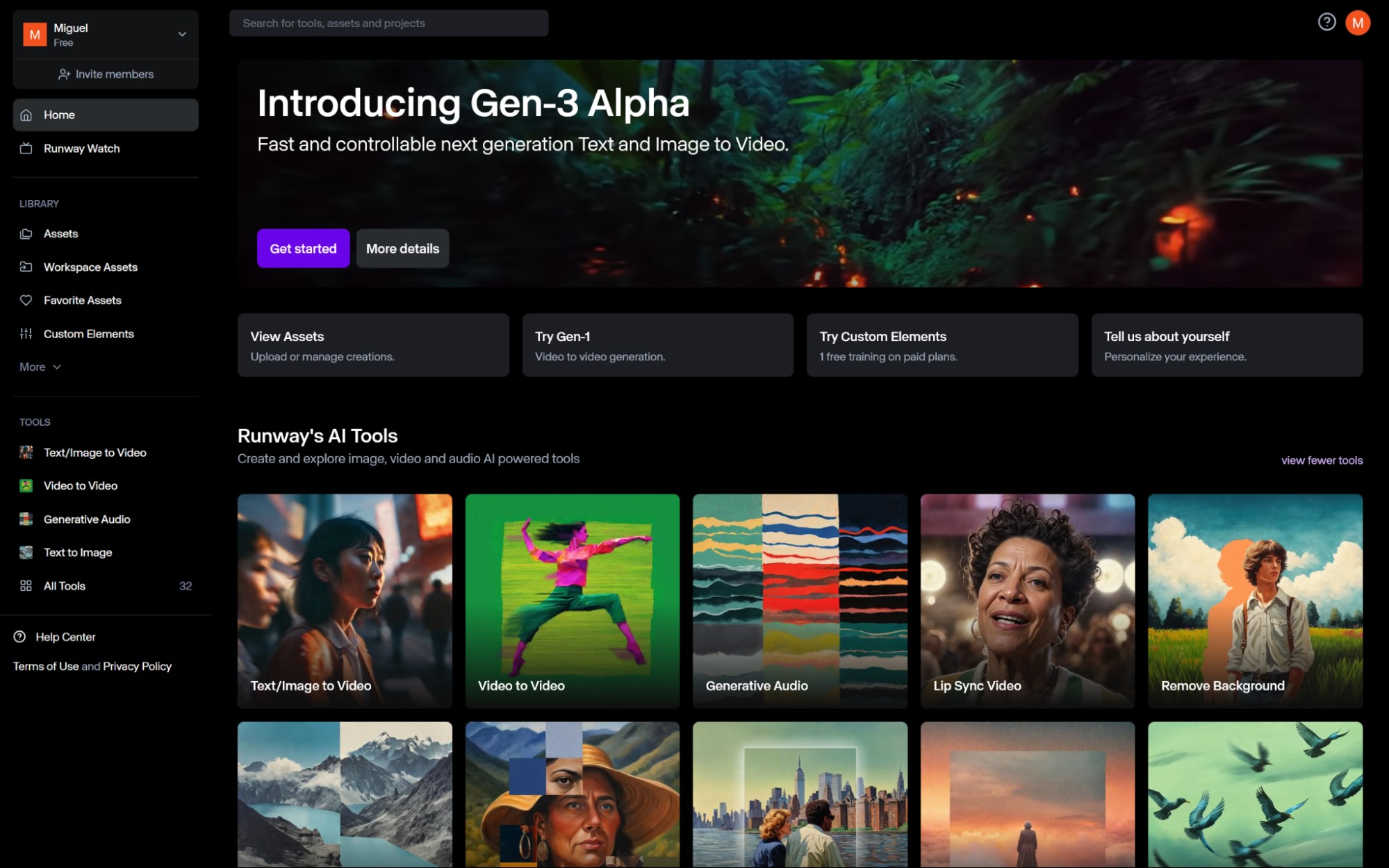 AI Video Generator Tools Comparison Interface