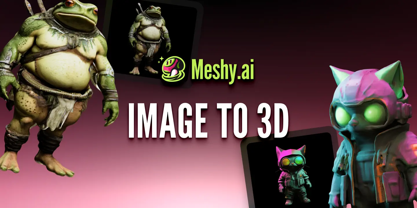 Meshy AI 3D Generator
