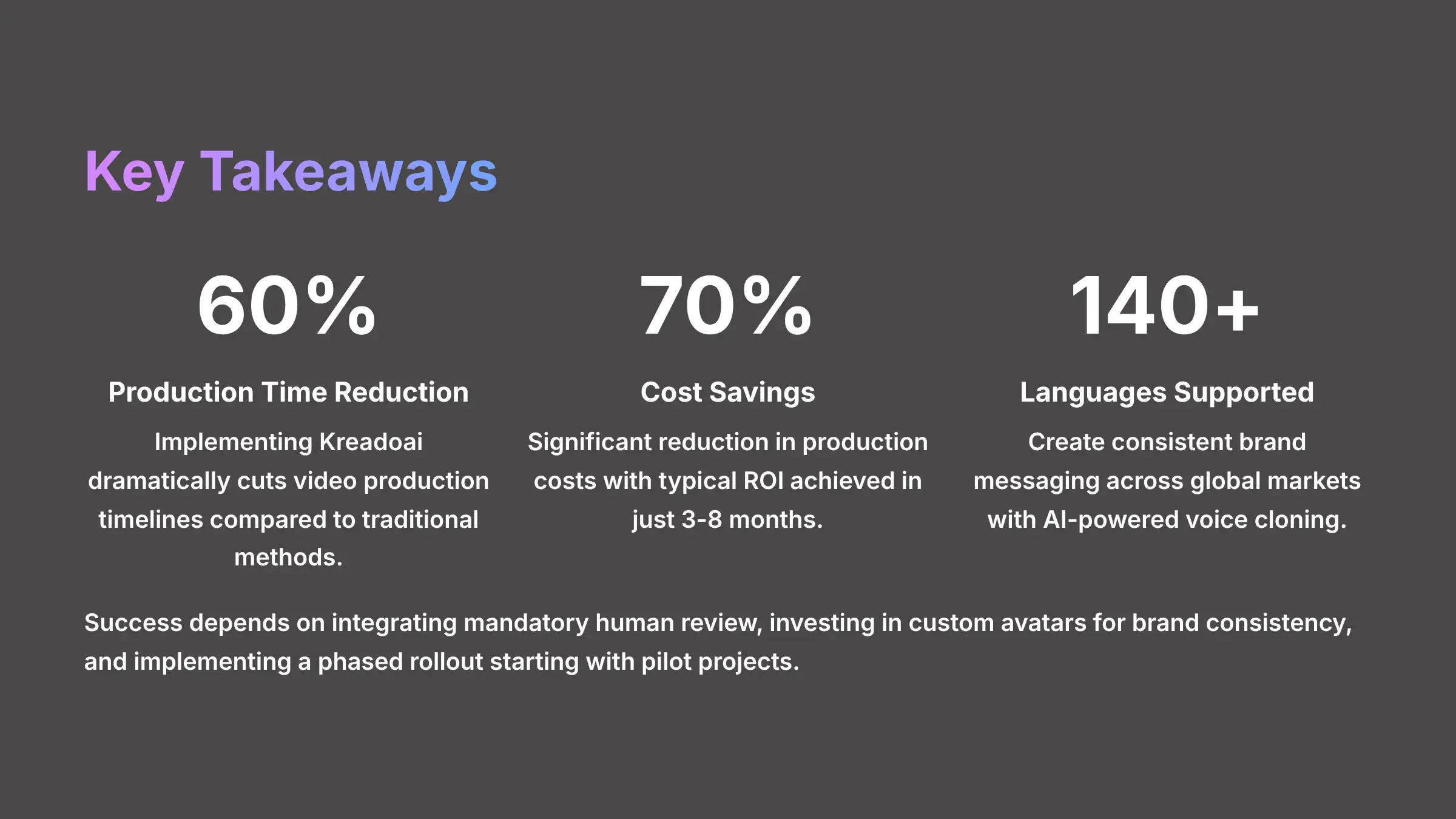 Key Takeaways