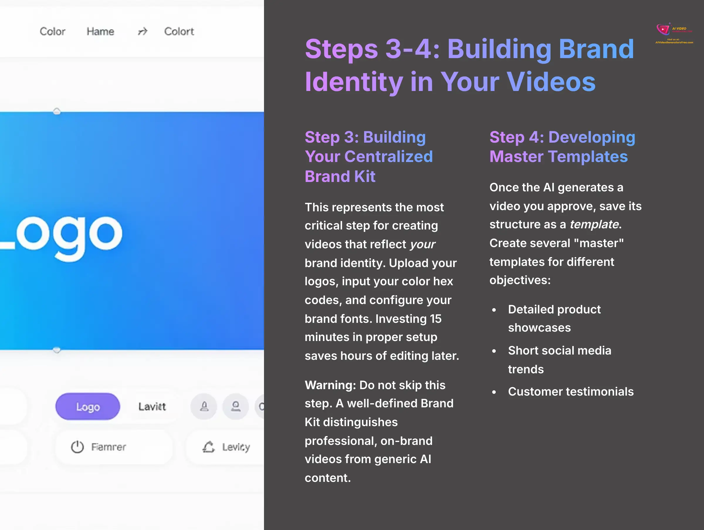 11_Steps-3-4-Building-Brand-Identity-in-Your-Videos_AI-video-generators-free_aivideogeneratorsfree.com_