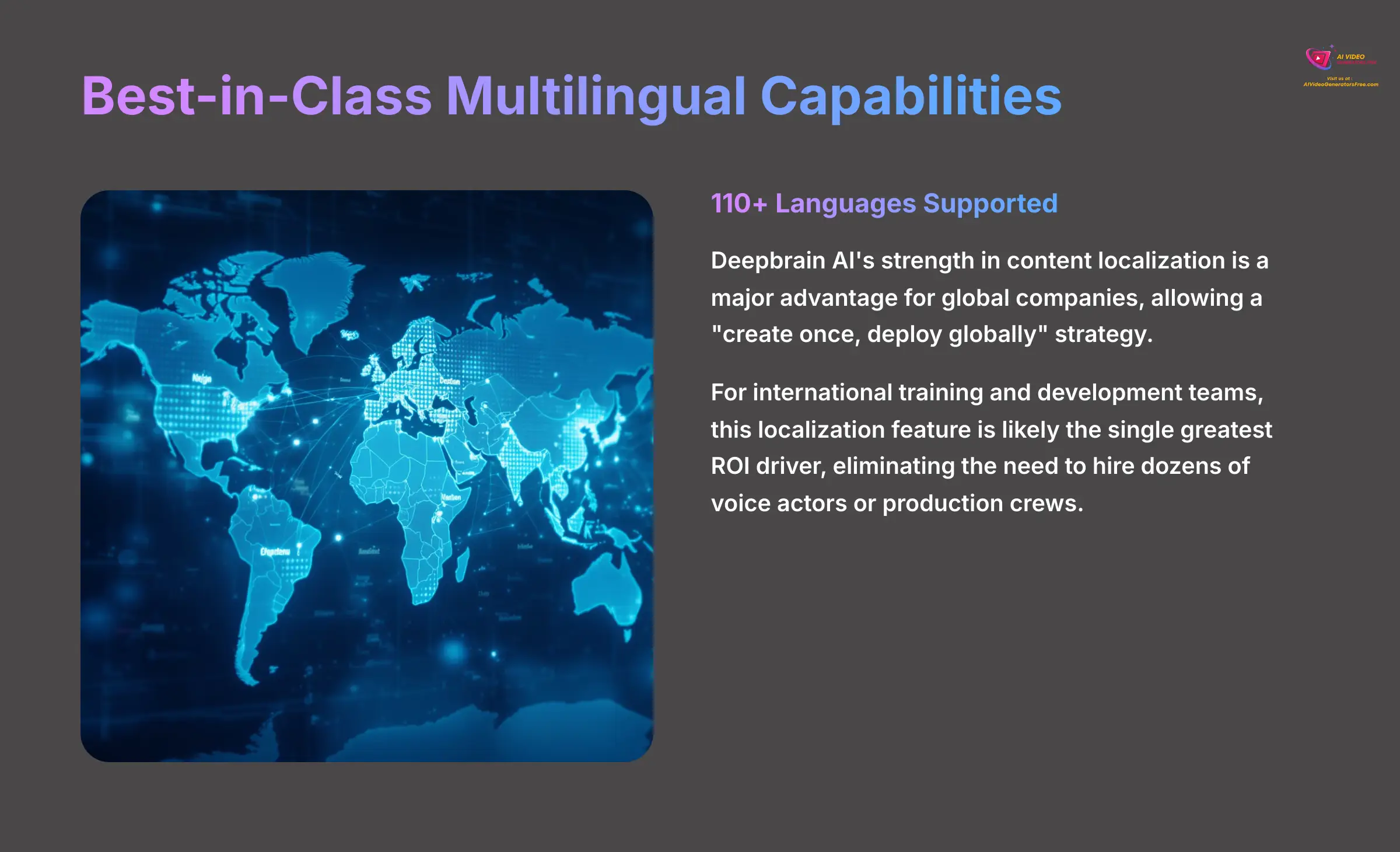 Best in Class Multilingual Capabilities