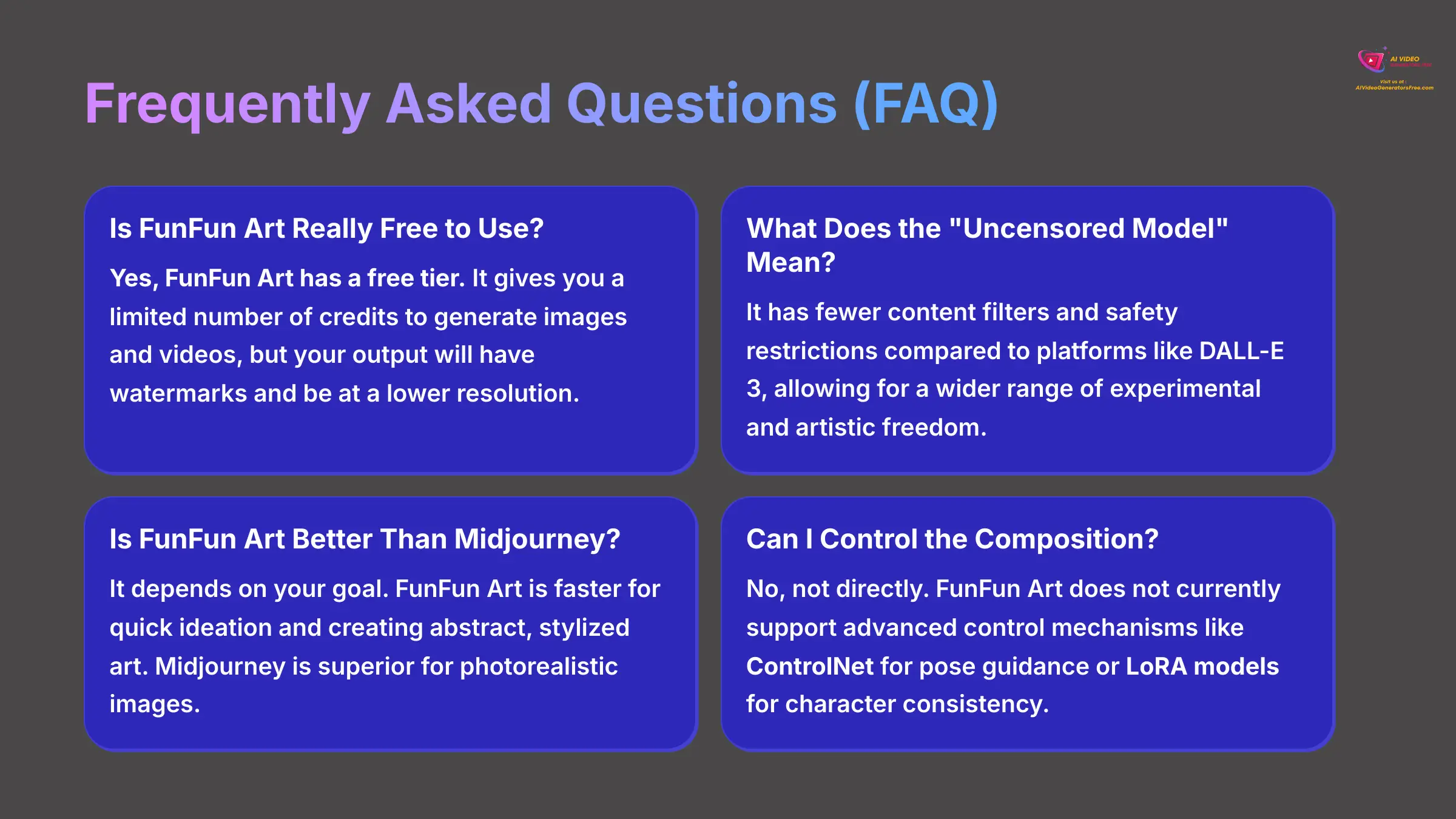 Frequently Asked Questions about FunFun Art