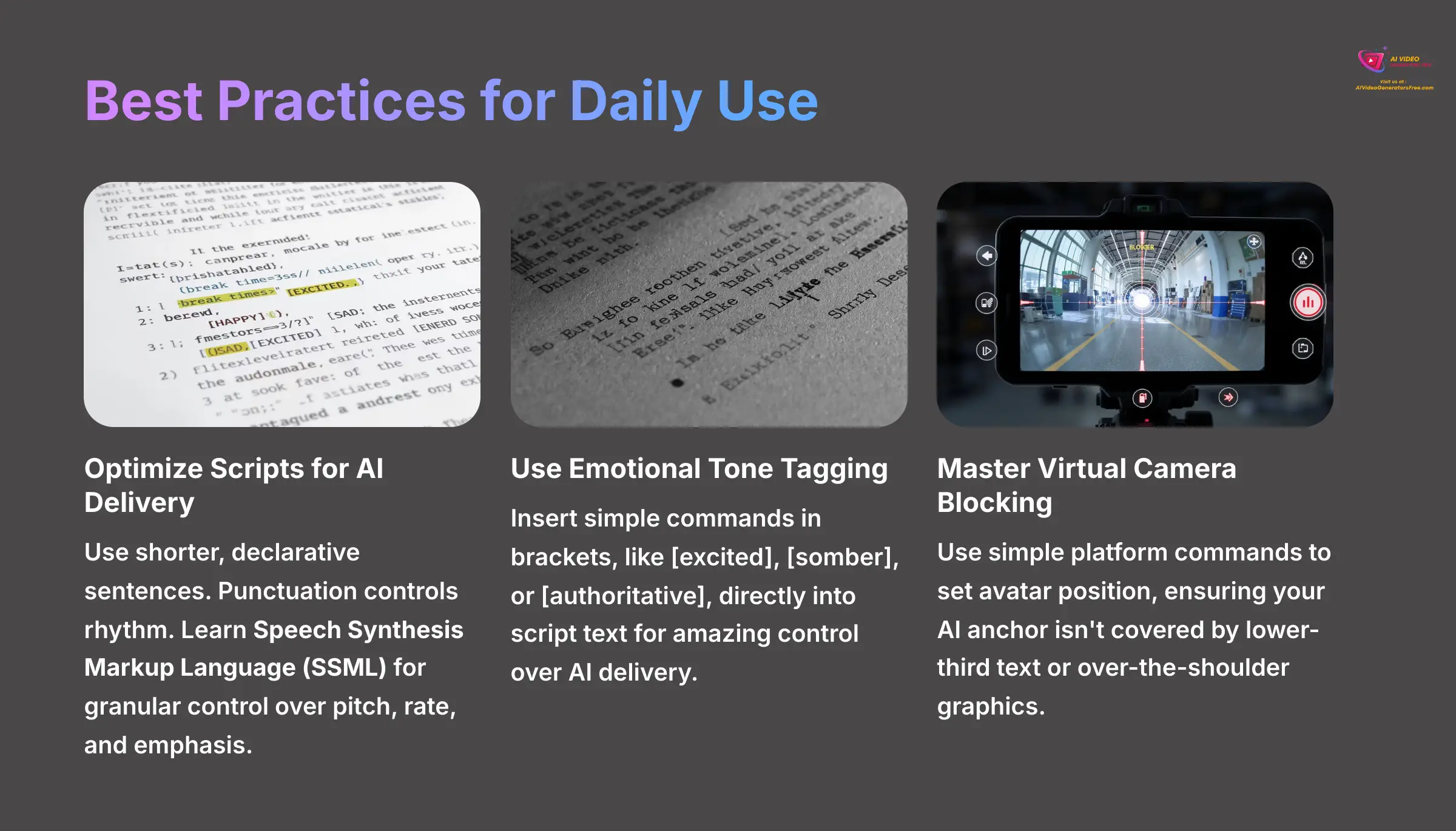 14_Best-Practices-for-Daily-Use_AI-video-generators-free_aivideogeneratorsfree.com_