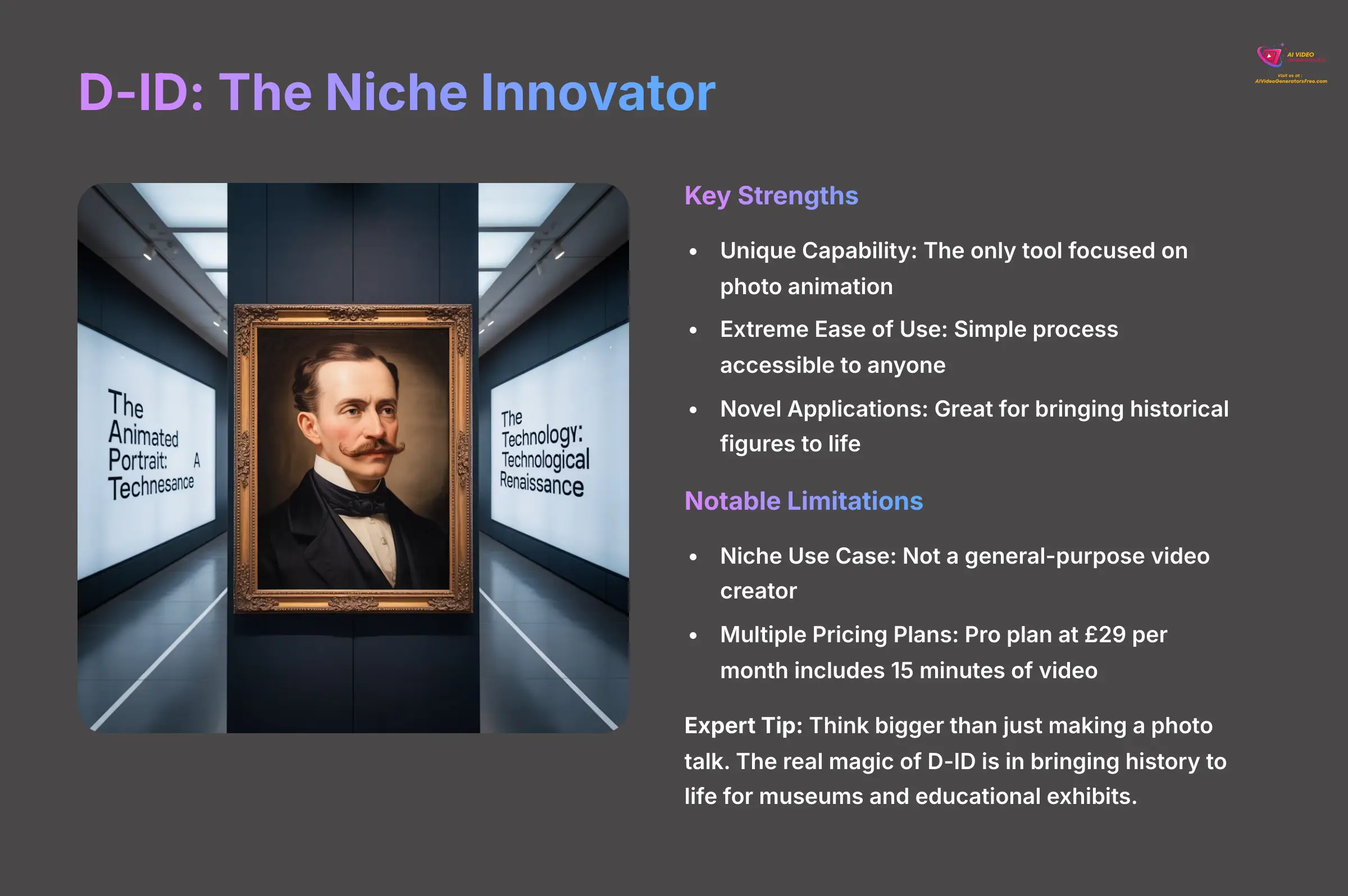 15_D-ID-The-Niche-Innovator_AI-video-generators-free_aivideogeneratorsfree.com_