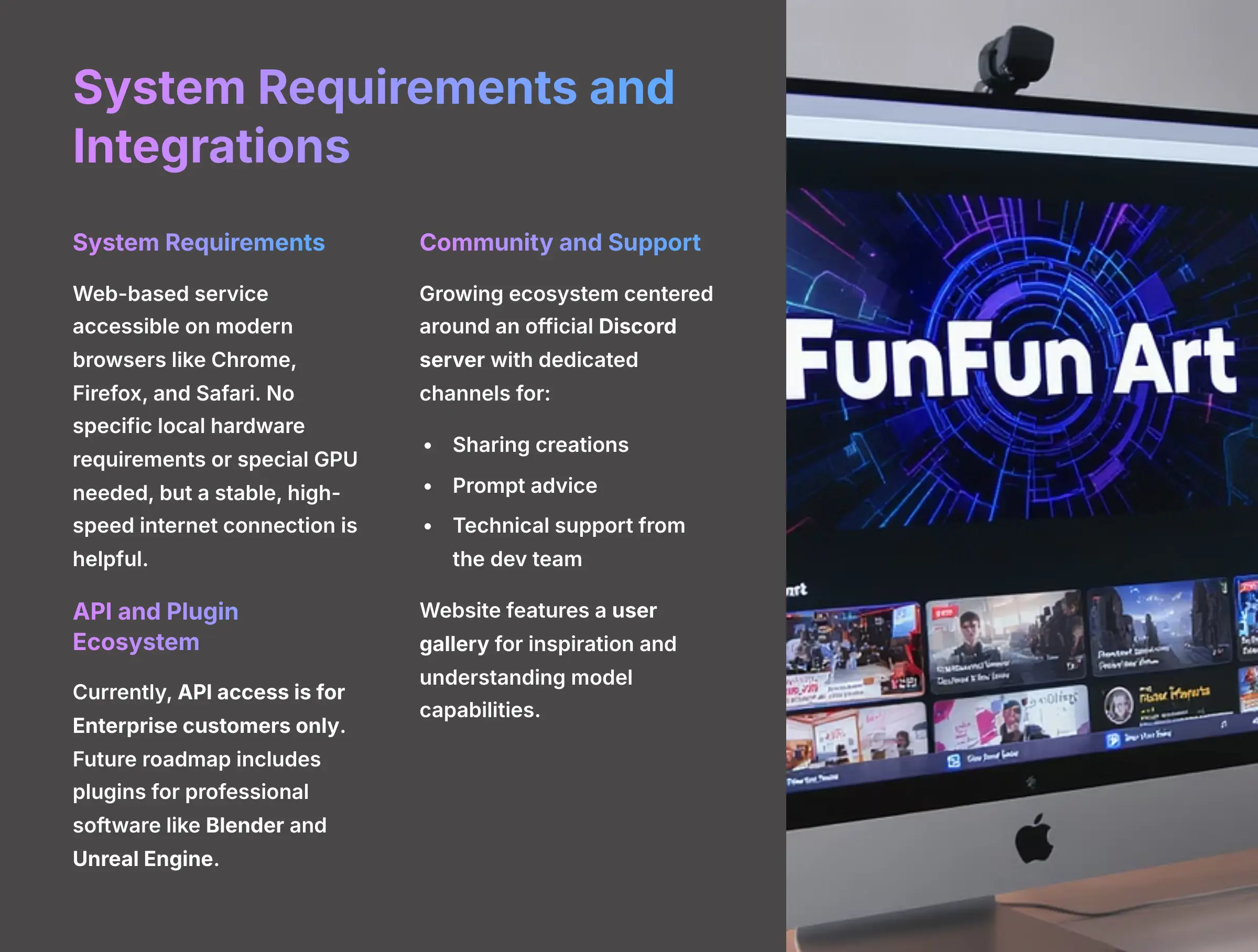 System Requirements and Integrations