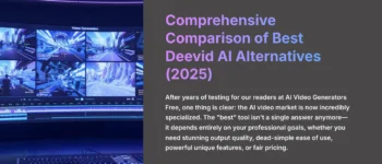 Best Deevid Al Alternatives: Choosing Your Ideal AI Video Tool (2025)