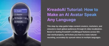 Kreadoai Tutorial: How to Make an AI Avatar Speak in a Different Language (2025)