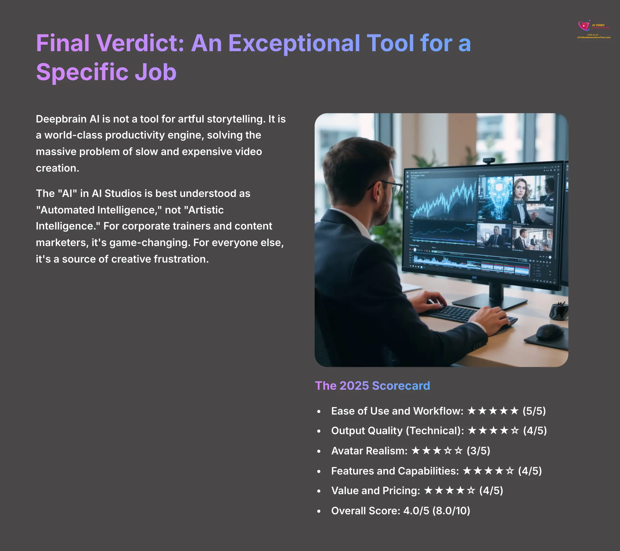 Final Verdict An Exceptional Tool for a Specific Job