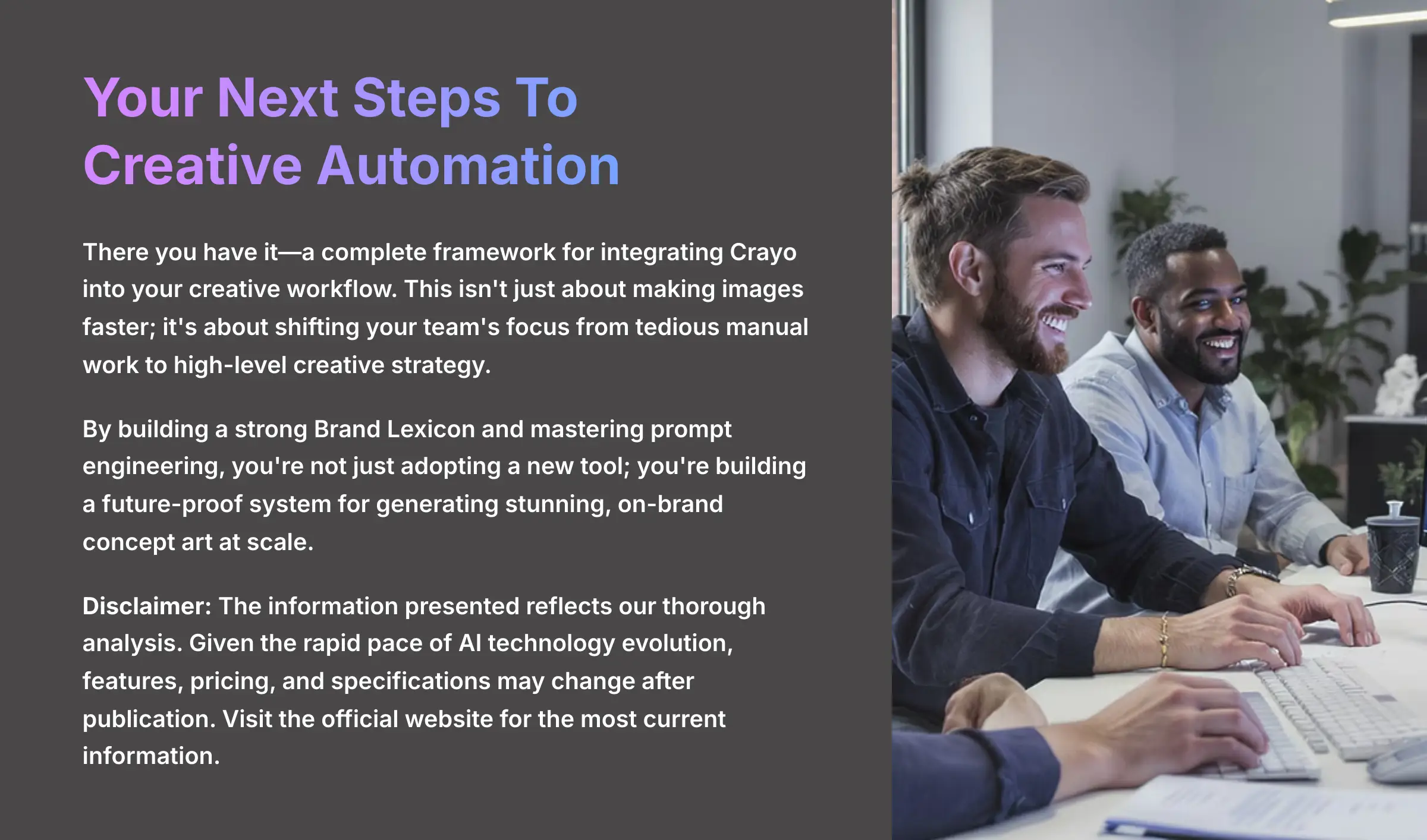 20_Your-Next-Steps-To-Creative-Automation_AI-video-generators-free_aivideogeneratorsfree.com_