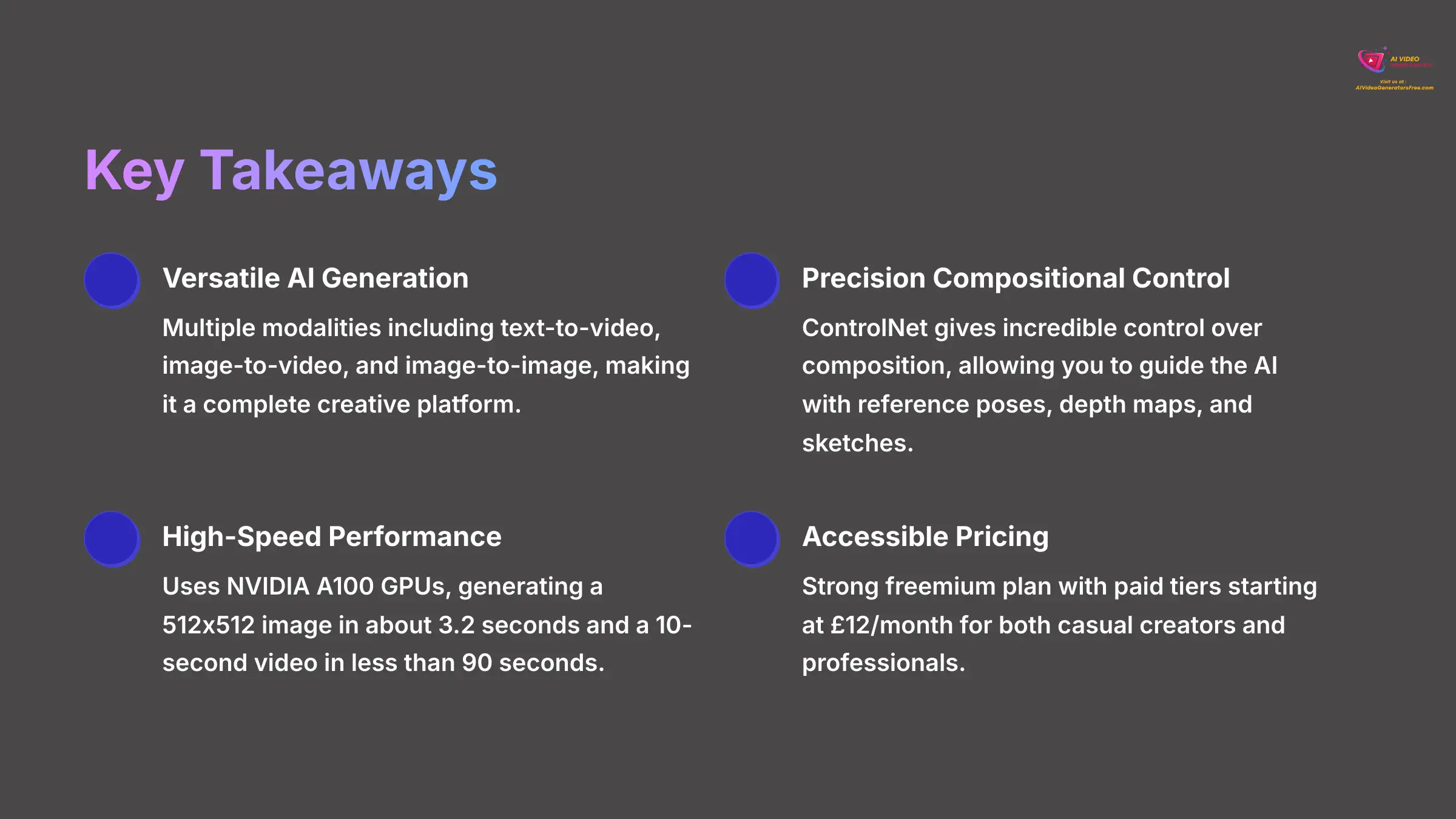 FunFun Art AI Video Generator Key Takeaways