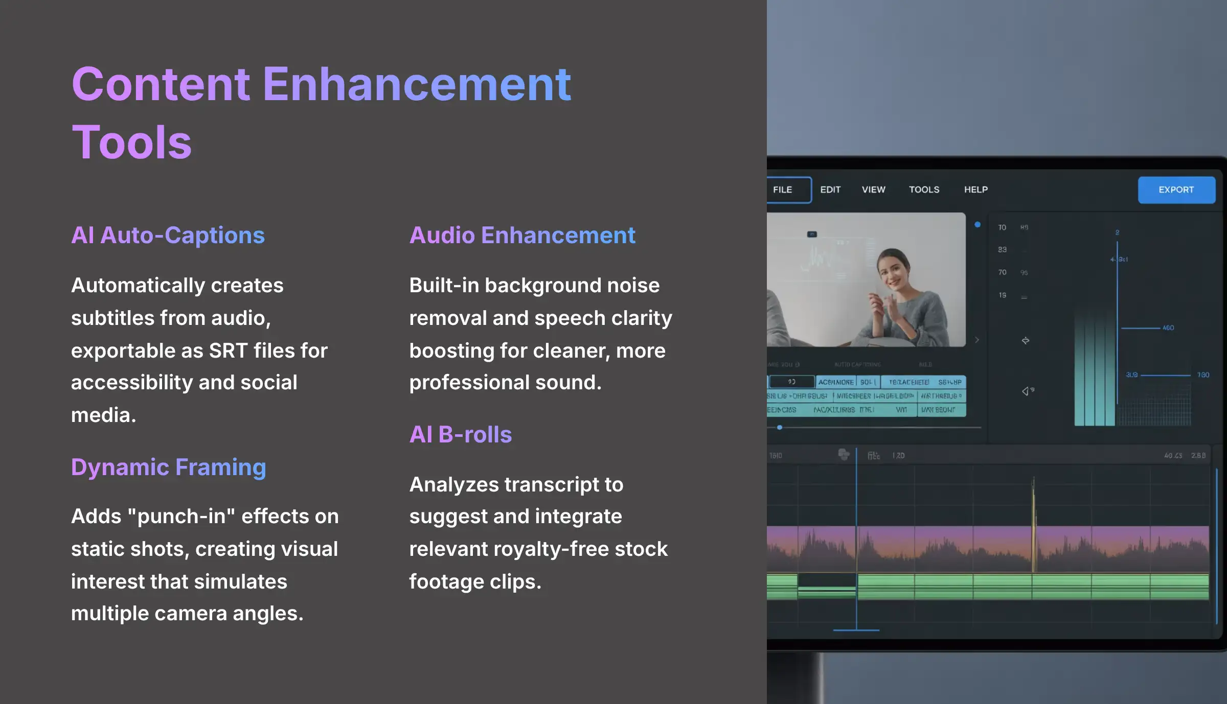 Content Enhancement Tools