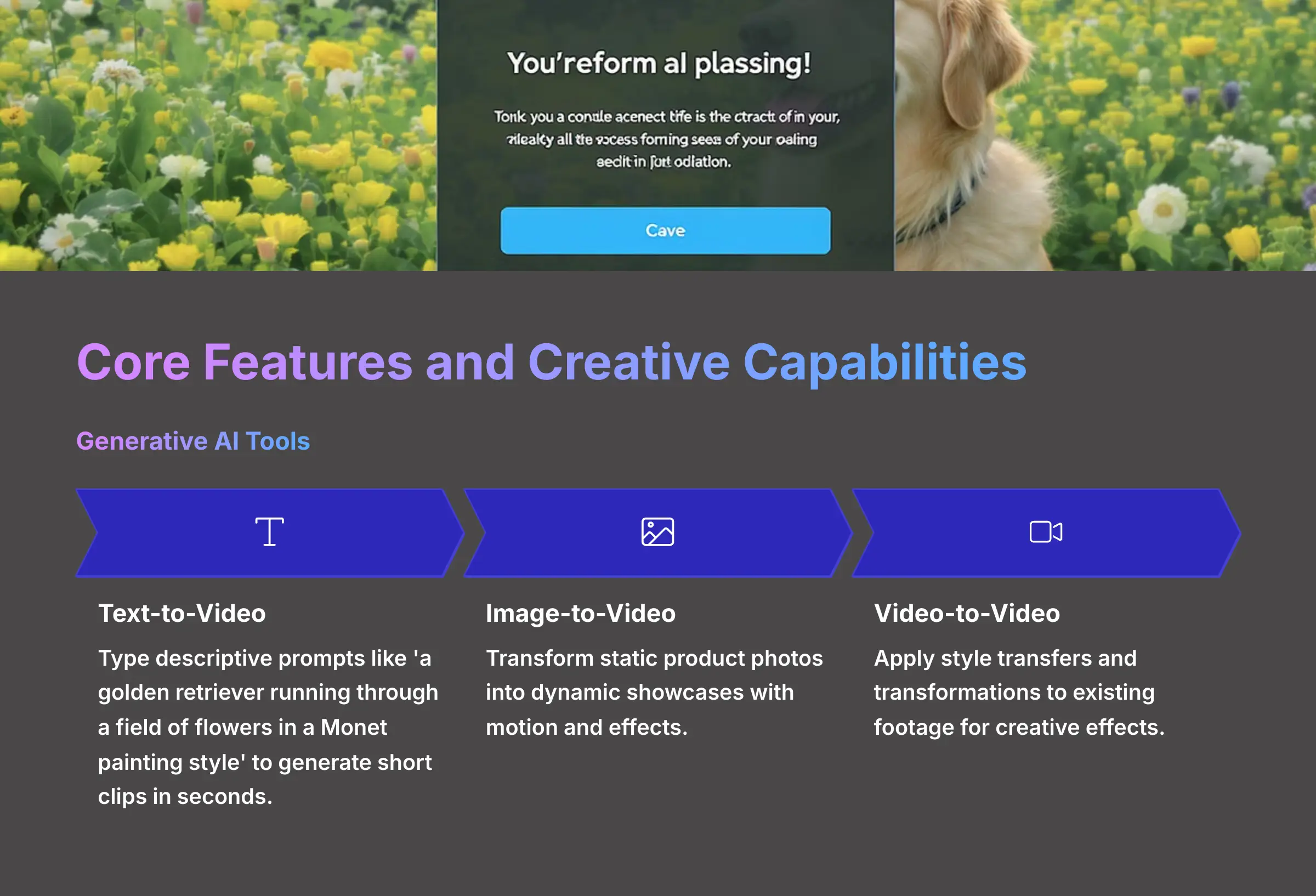 Core Features and Creative Capabilities - AI Video Generators Free