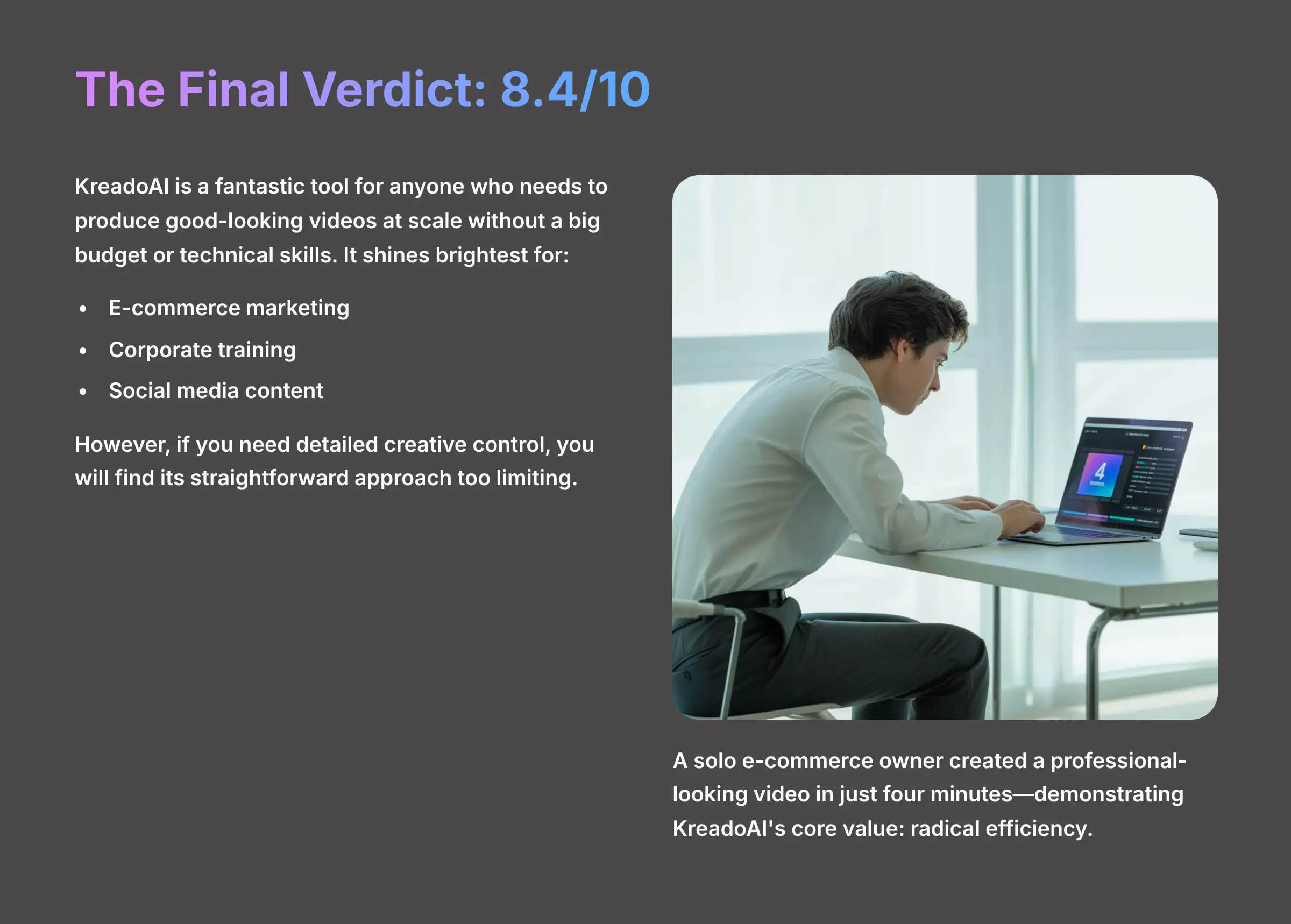 KreadoAI Final Verdict