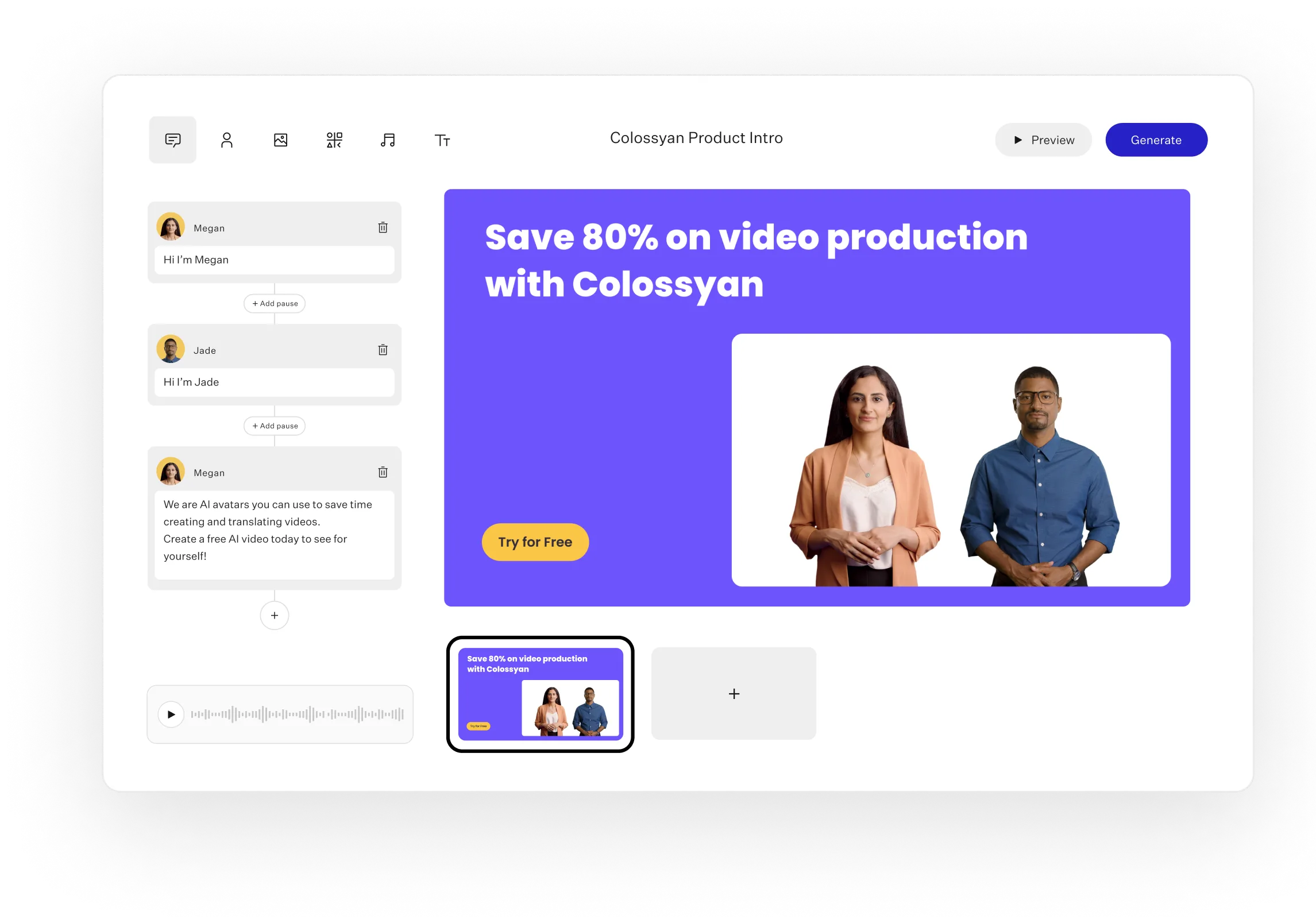 Colossyan AI Education Platform
