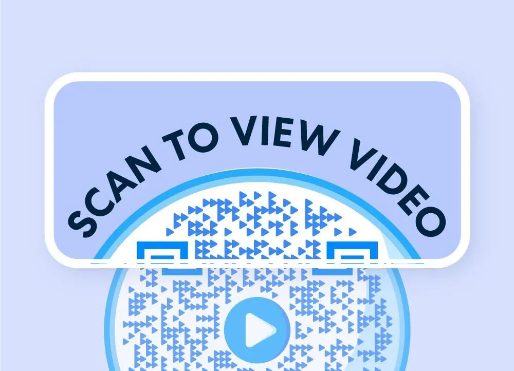 QR code sharing response link