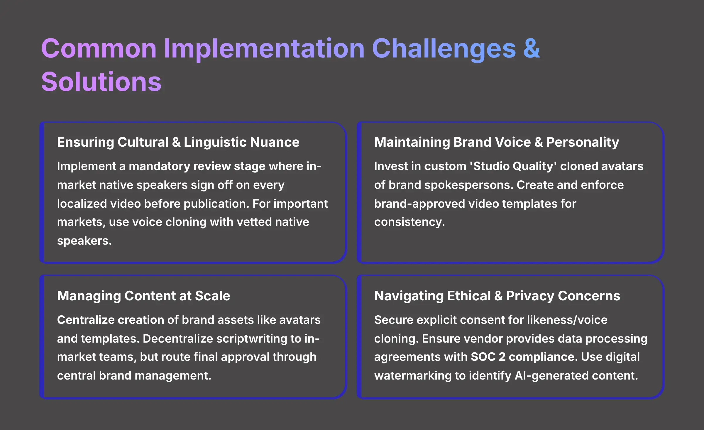 Common Implementation Challenges and Solutions