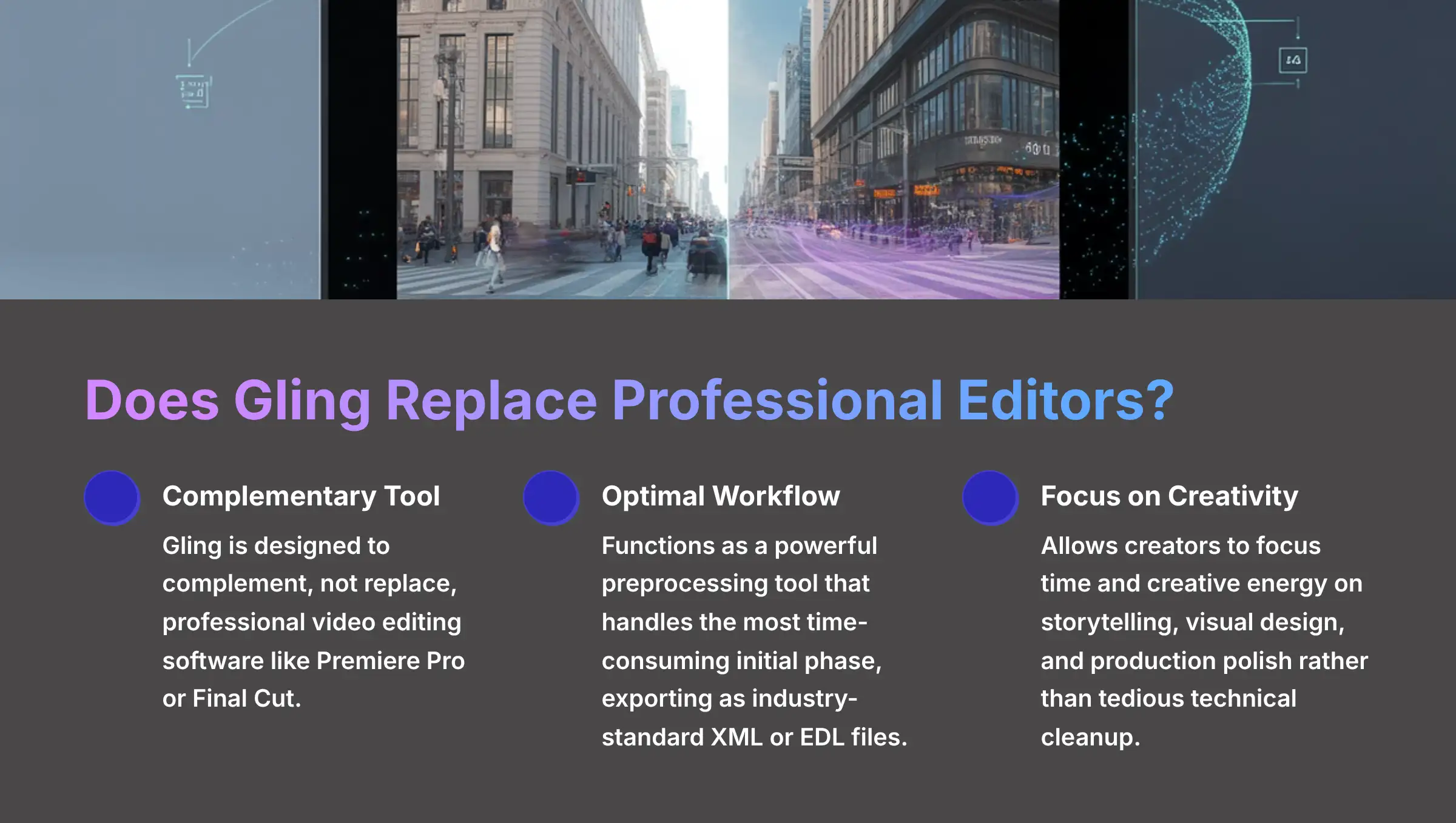 Does Gling Replace Professional Editors?