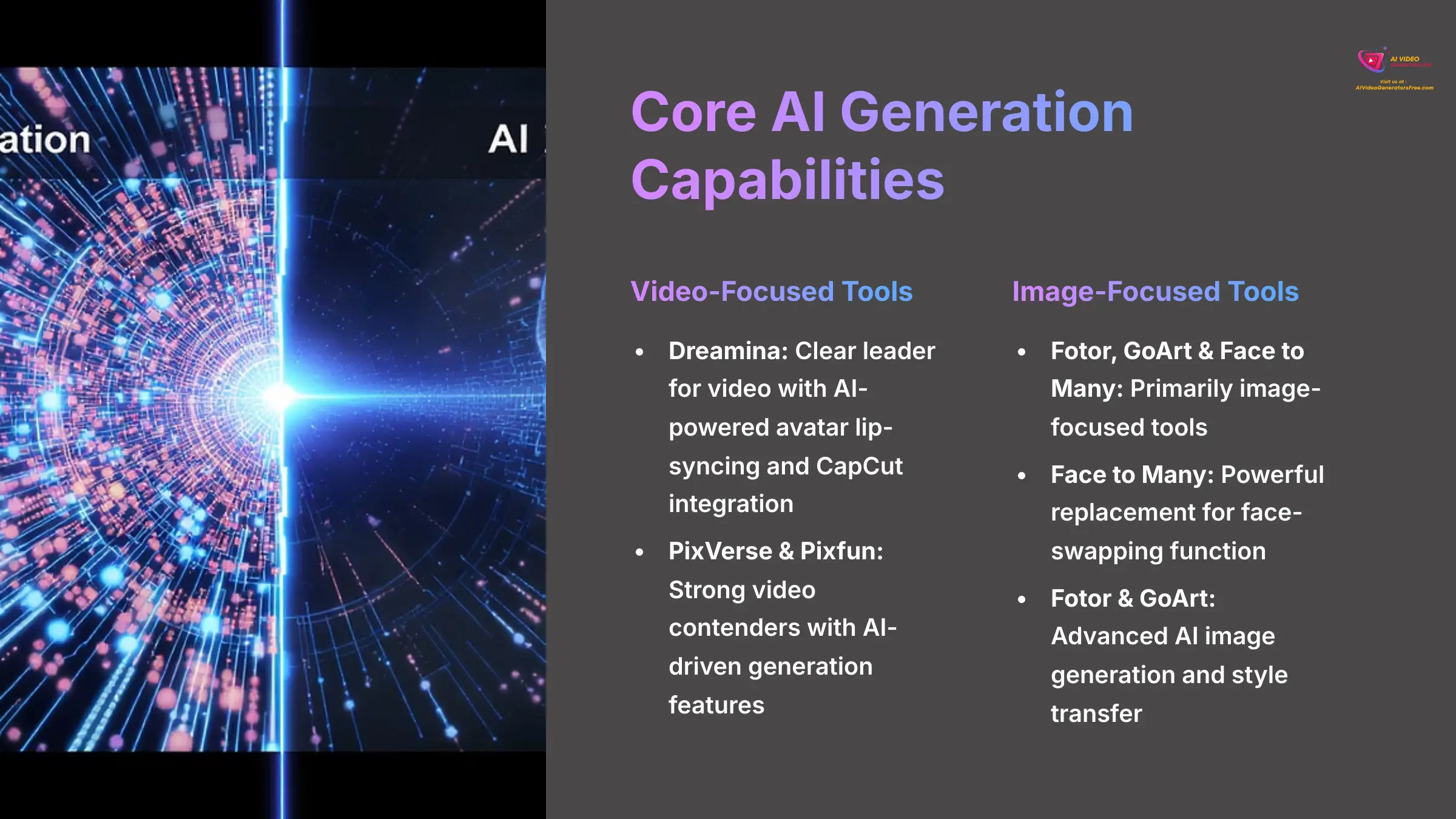 7_Core-AI-Generation-Capabilities_AI-video-generators-free_aivideogeneratorsfree.com_