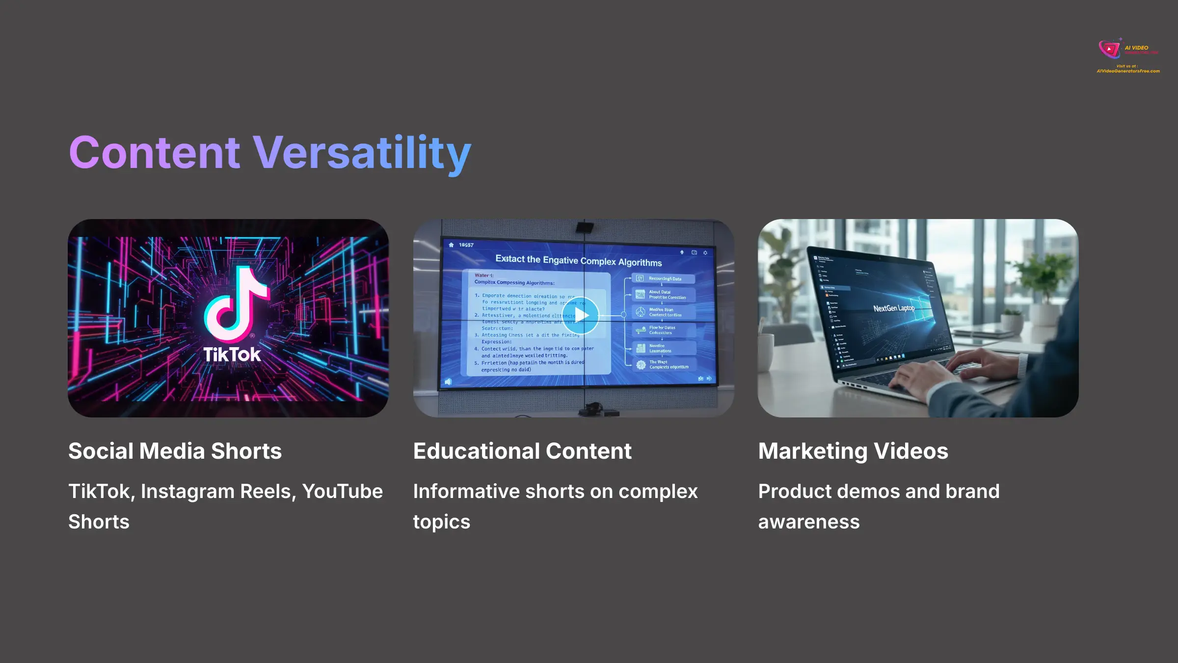 8_Content-Versatility_AI-video-generators-free_aivideogeneratorsfree.com_