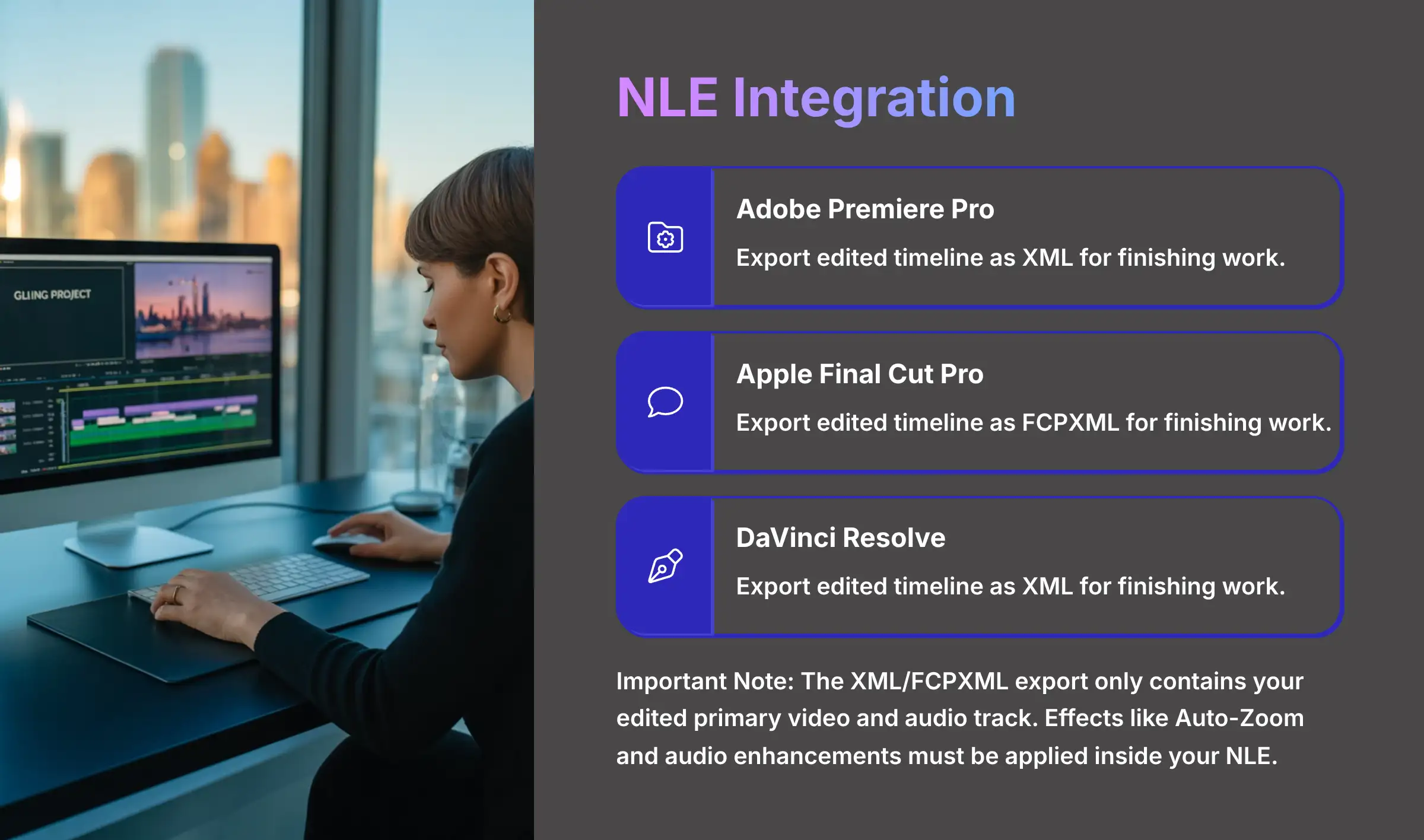 NLE Integration