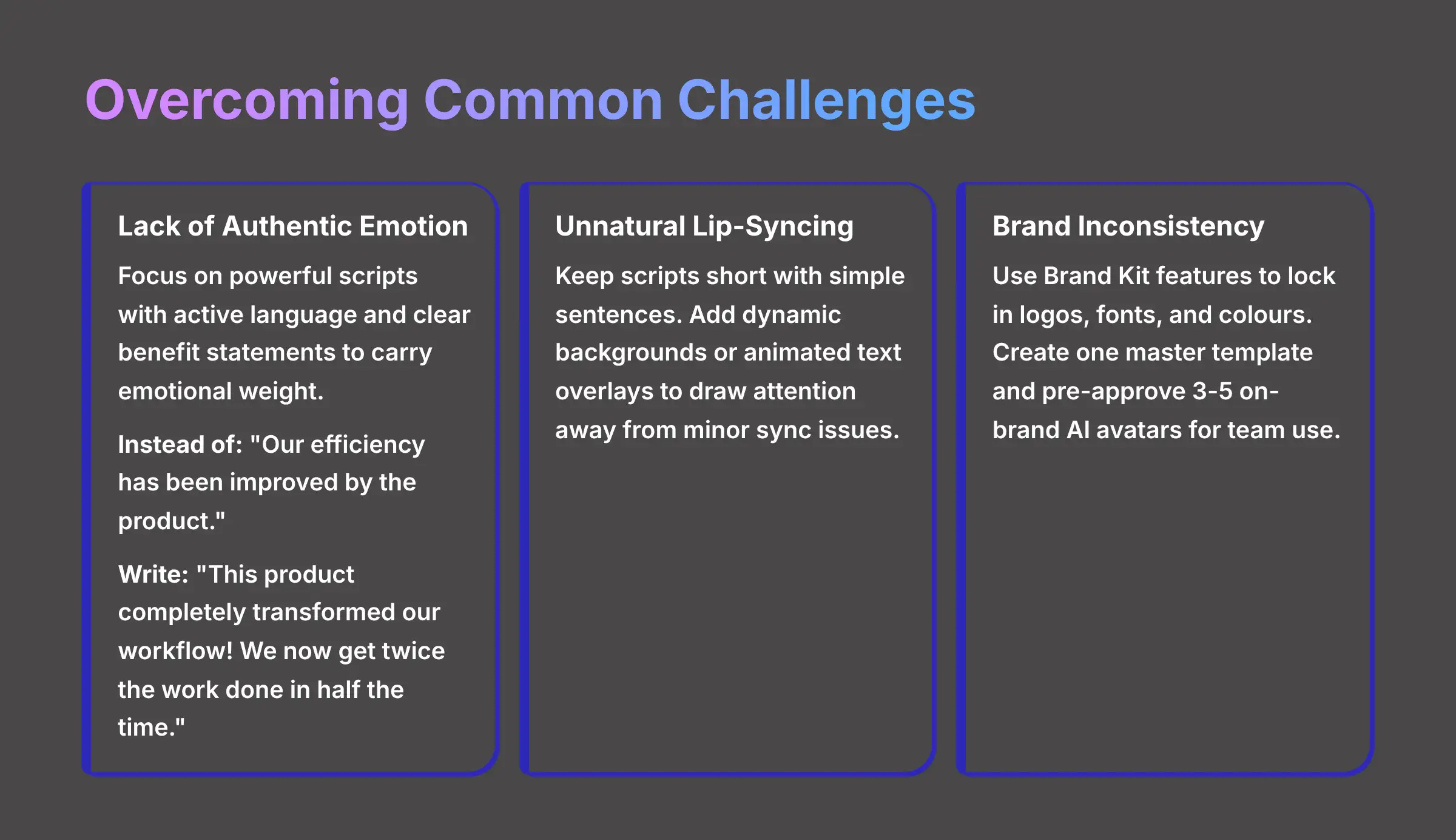 Overcoming Common Challenges