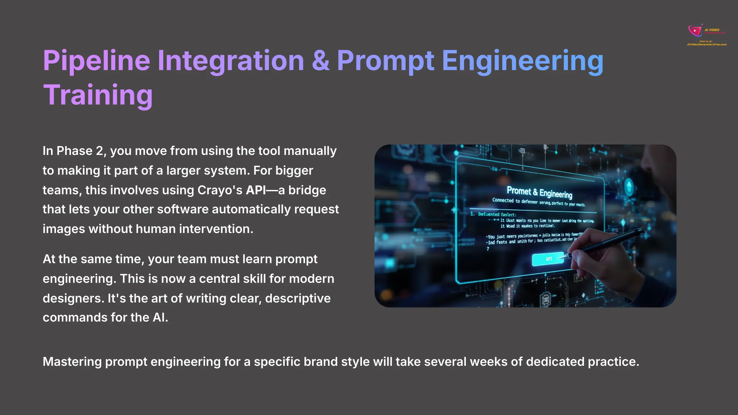 8_Pipeline-Integration-and-Prompt-Engineering-Training_AI-video-generators-free_aivideogeneratorsfree.com_