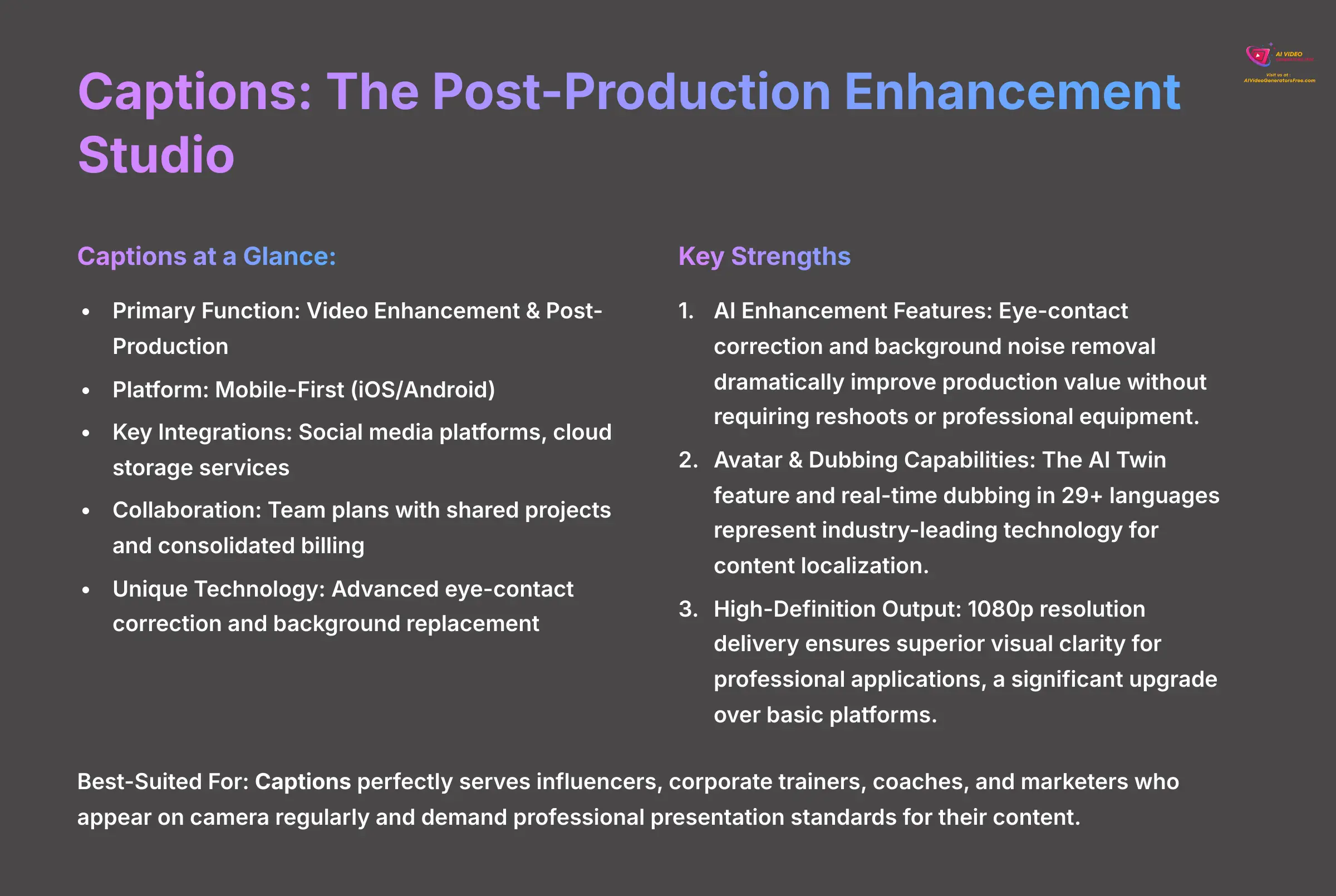 9_Captions-The-Post-Production-Enhancement-Studio_AI-video-generators-free_aivideogeneratorsfree.com_