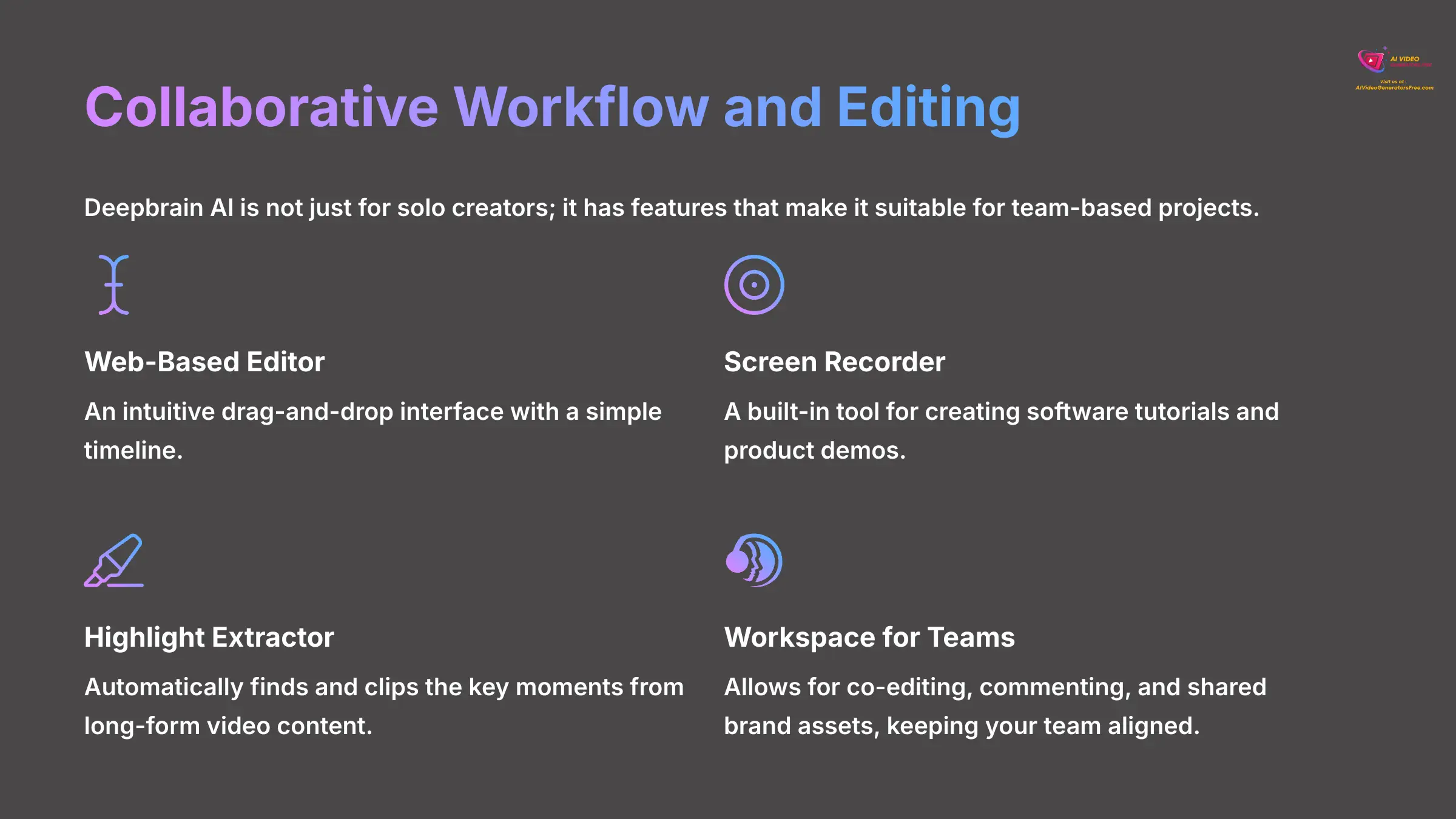 Collaborative Workflow and Editing