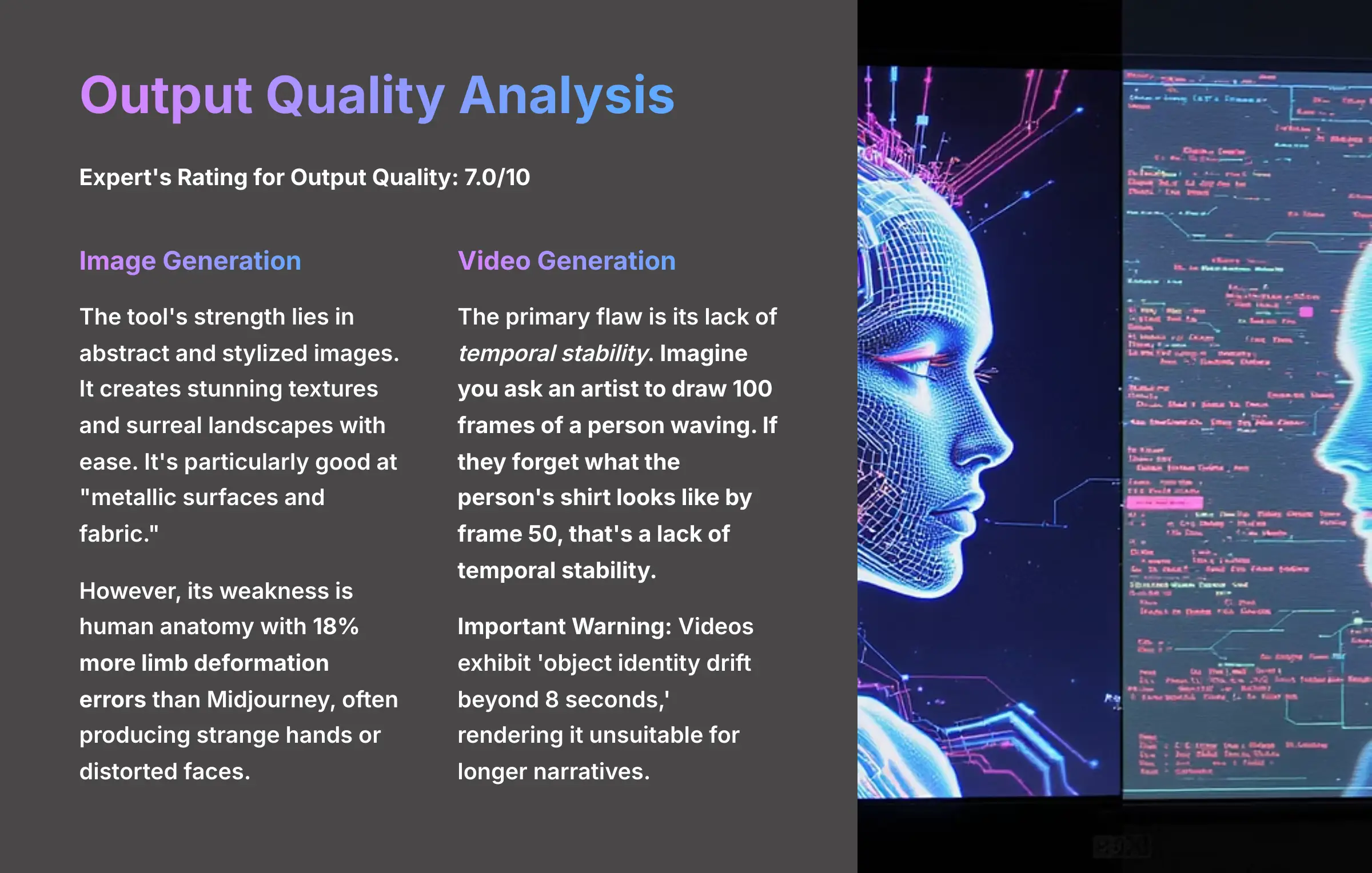 Output Quality Analysis