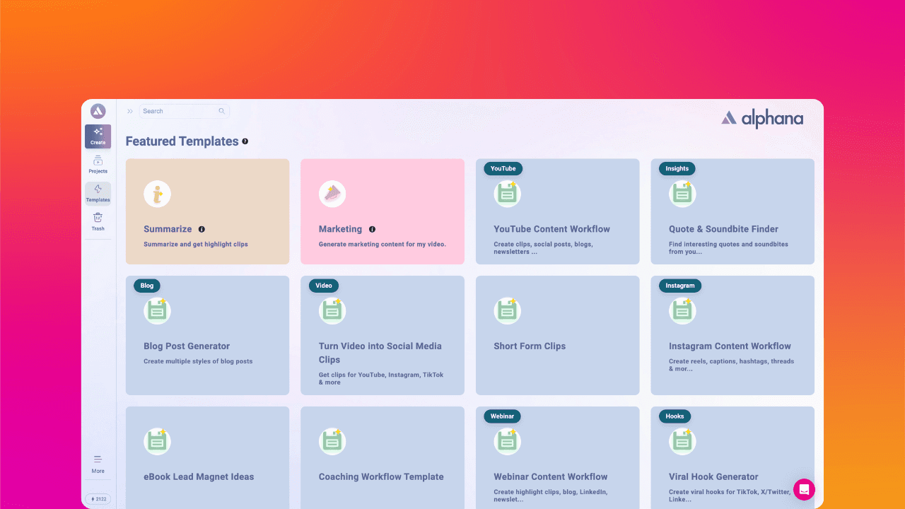 Alphana Core Engine Workflow System