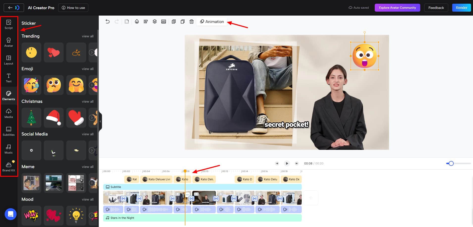 Jogg AI Video Dashboard