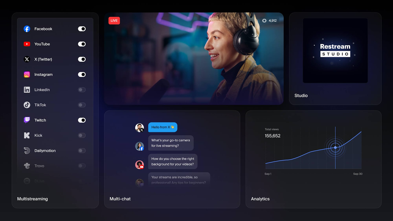 Klap AI interface dashboard