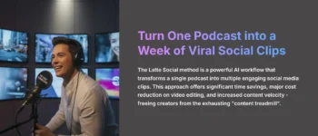 Latte Social Usecase: Creating a Week’s Worth of Social Media Clips from One Podcast