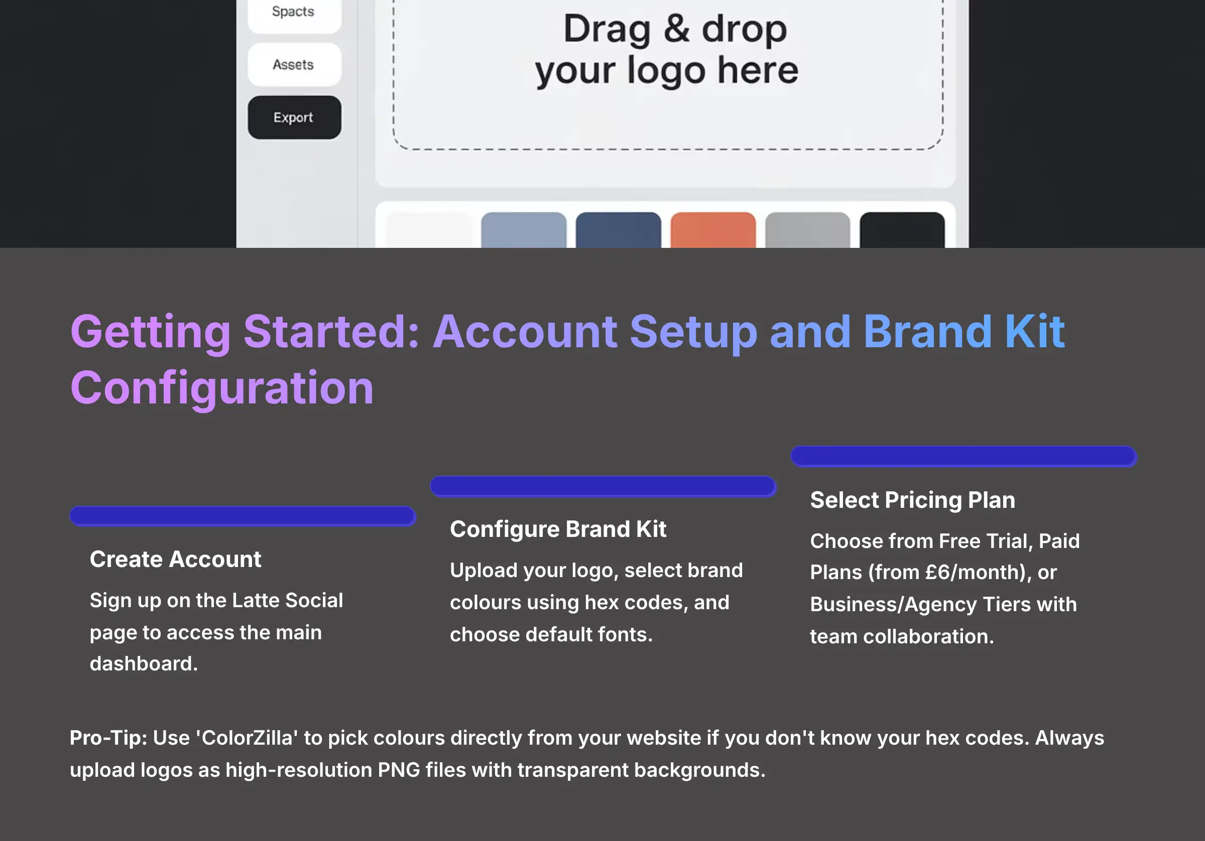 Getting Started Account Setup and Brand Kit Configuration