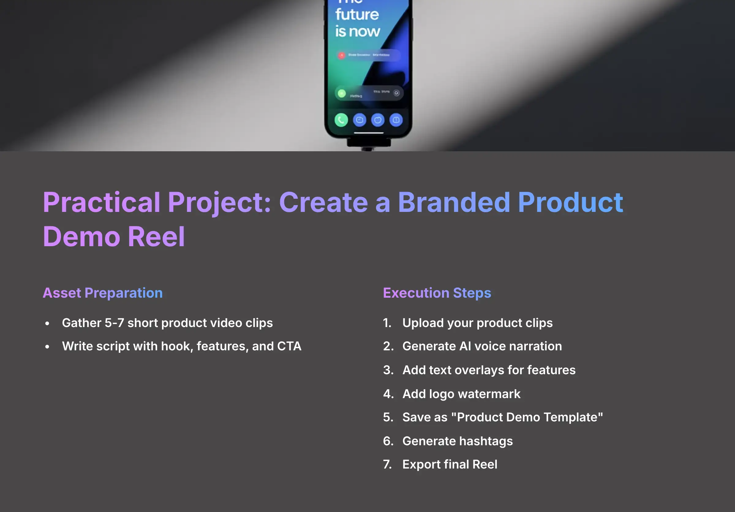 4_Practical-Project-Create-a-Branded-Product-Demo-Reel_aivideogeneratorsfree.com-AI-video-generators-free