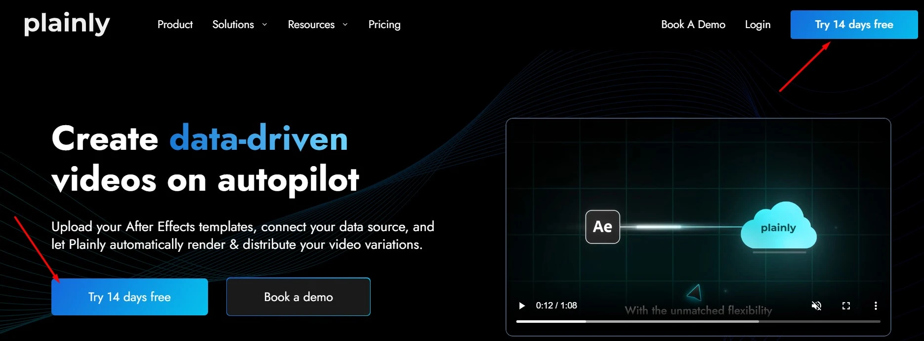 Bulk video creation dashboard showing batch automation interface