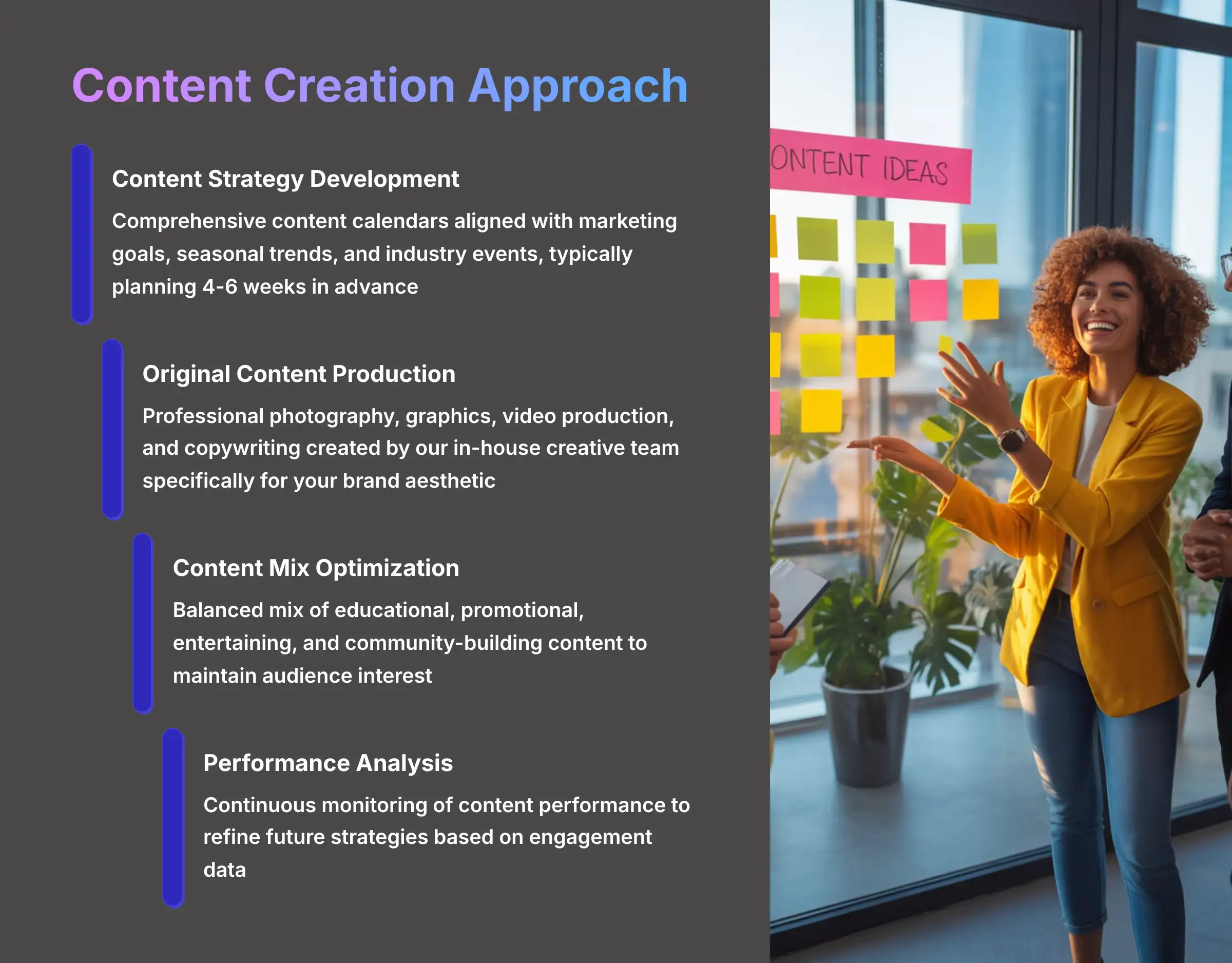 Content Creation Approach - Strategic Content Development Process