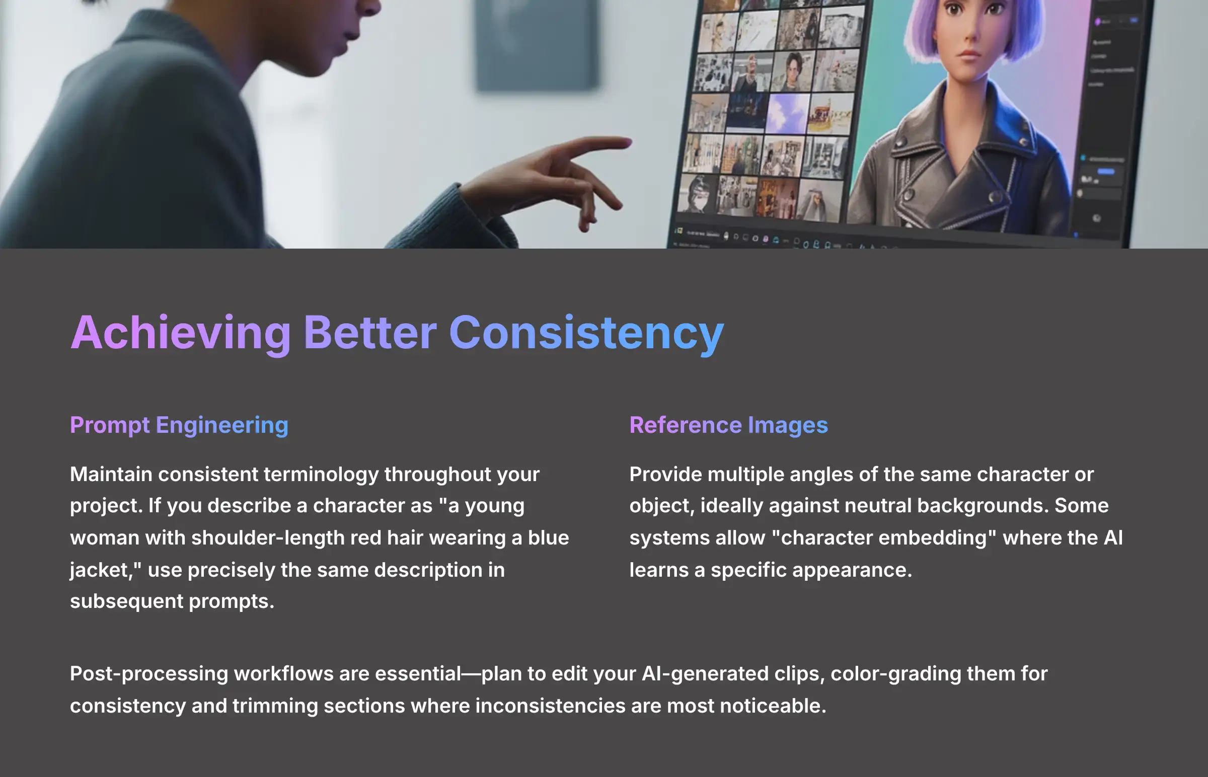 Techniques and Strategies for Achieving Better AI Video Consistency