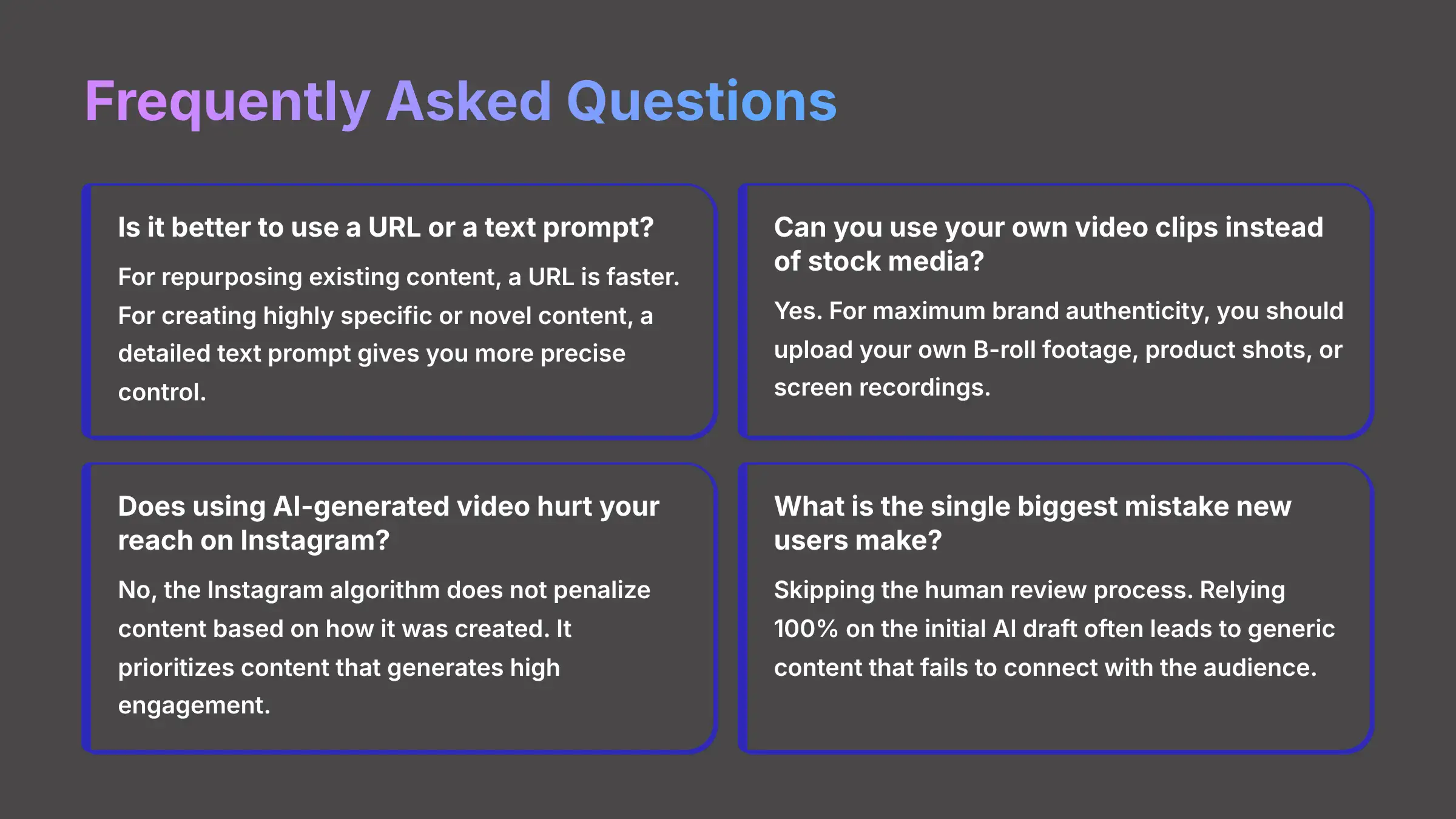 Frequently Asked Questions about AI Video Generators